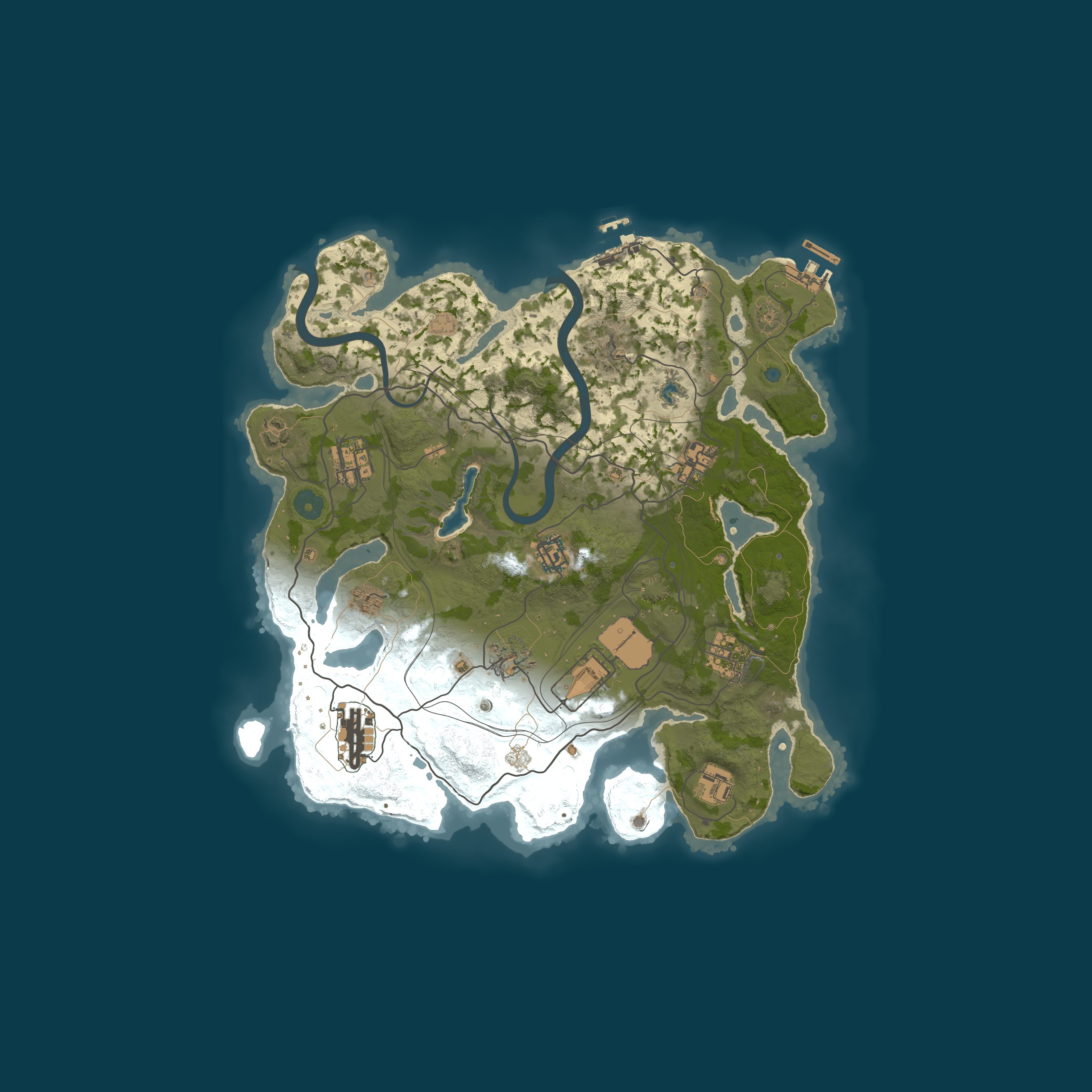 Rust map 3400/41709