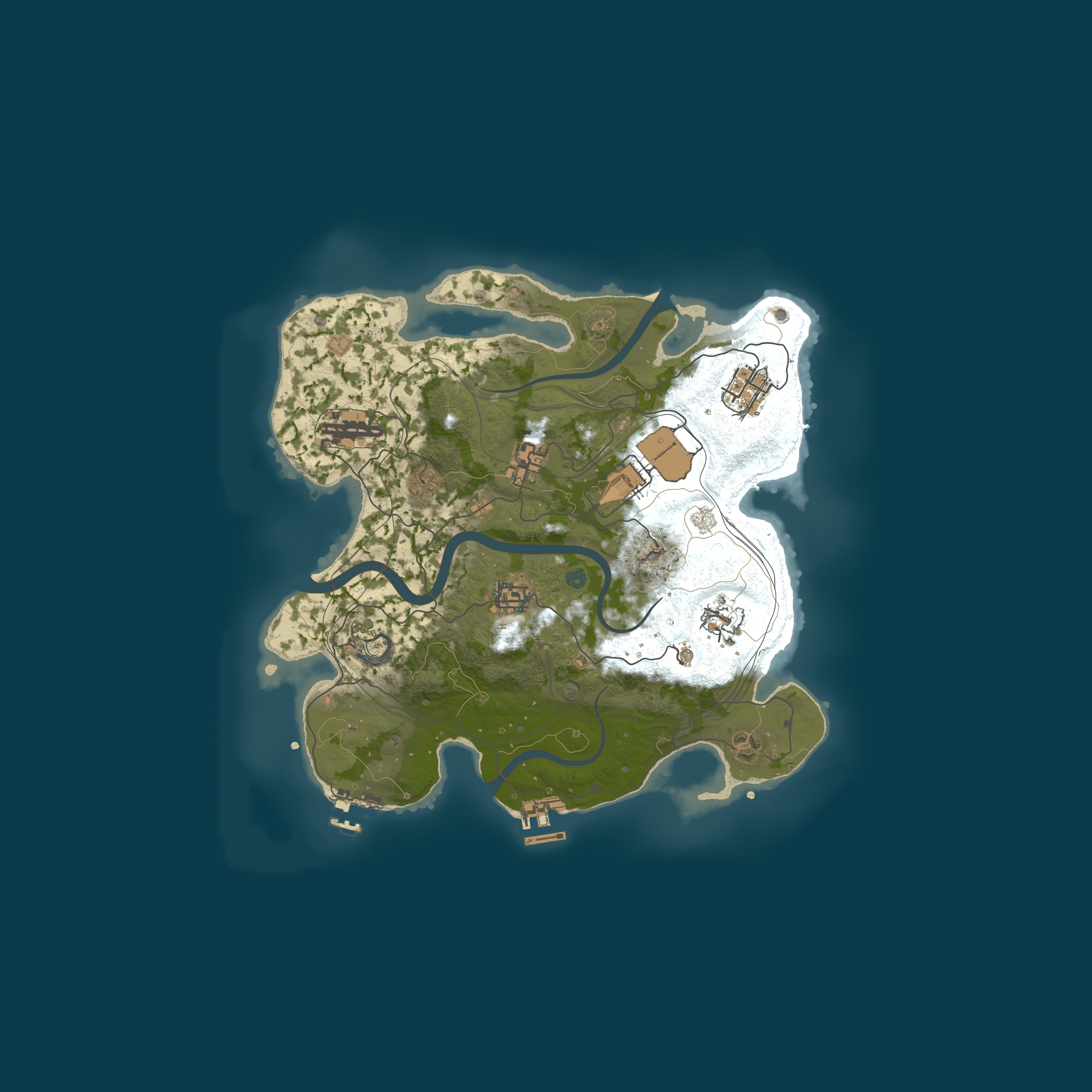 Map for The Working Class | 2X | Solo/Duo | Raid Hours | Bi-Weekly |