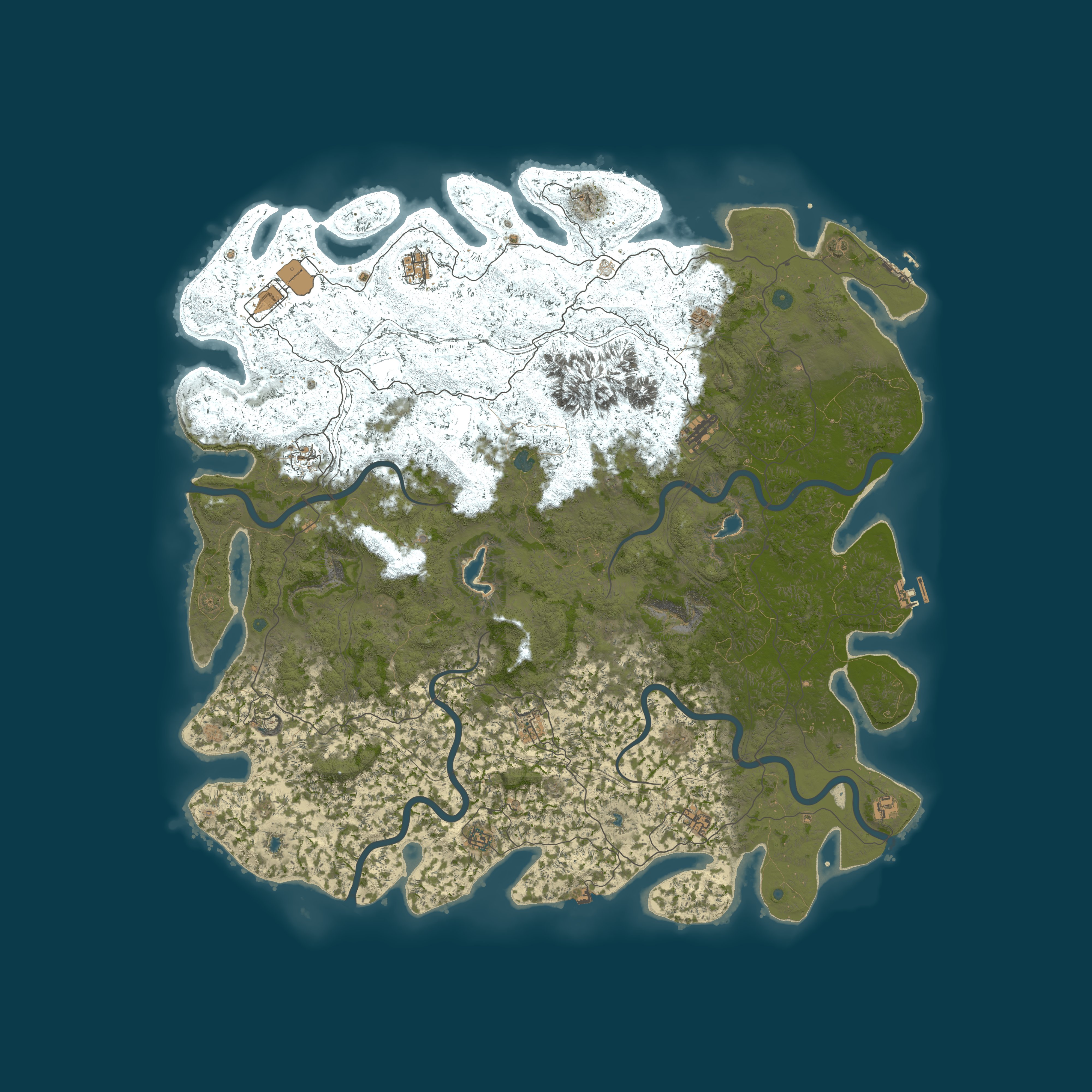 Map for [DE/EU] DauerDraufRust | PvE-PvP | Custom Events