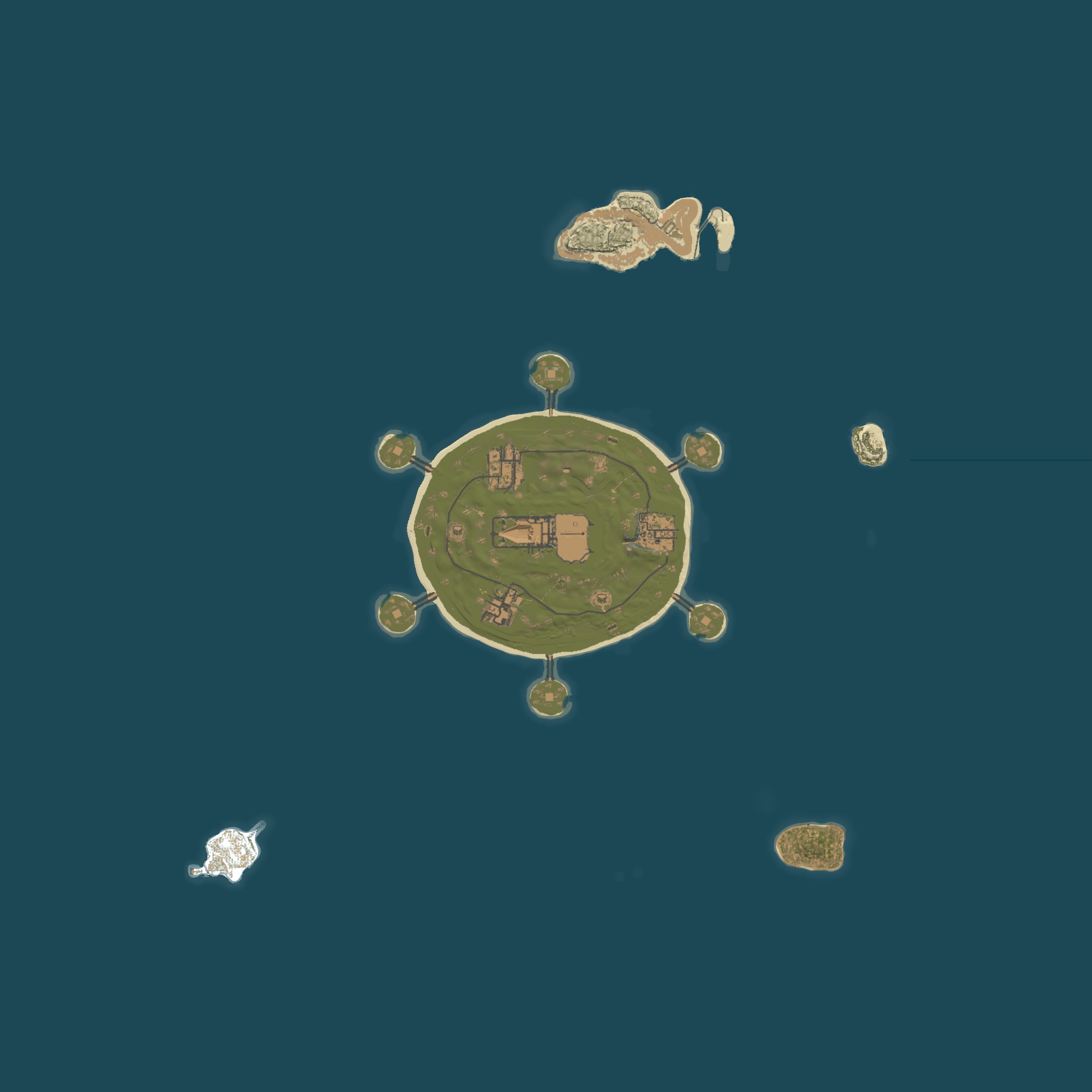 Custom Map, size 4000, seed 1337