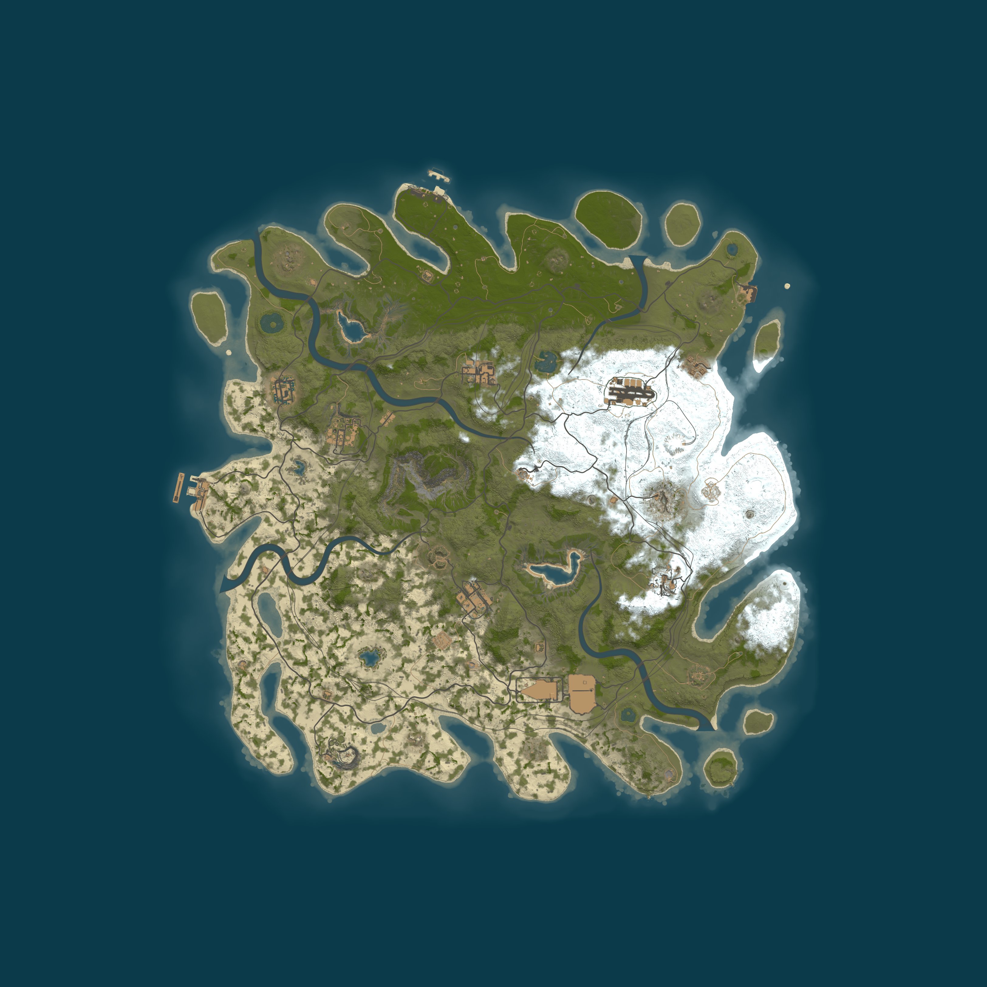 Map for [EU] Wilderness Vanilla | Monthly | No BP wipe | Noob friendly