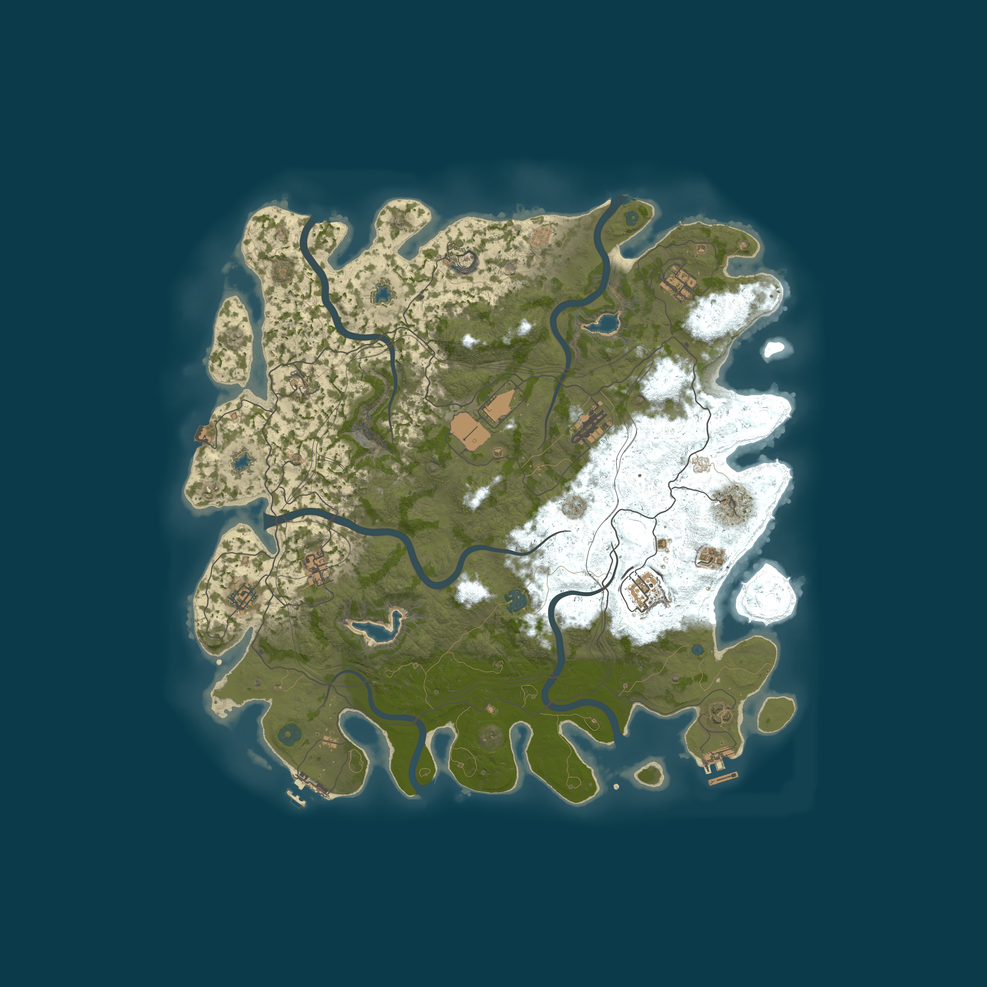 Карта сервера