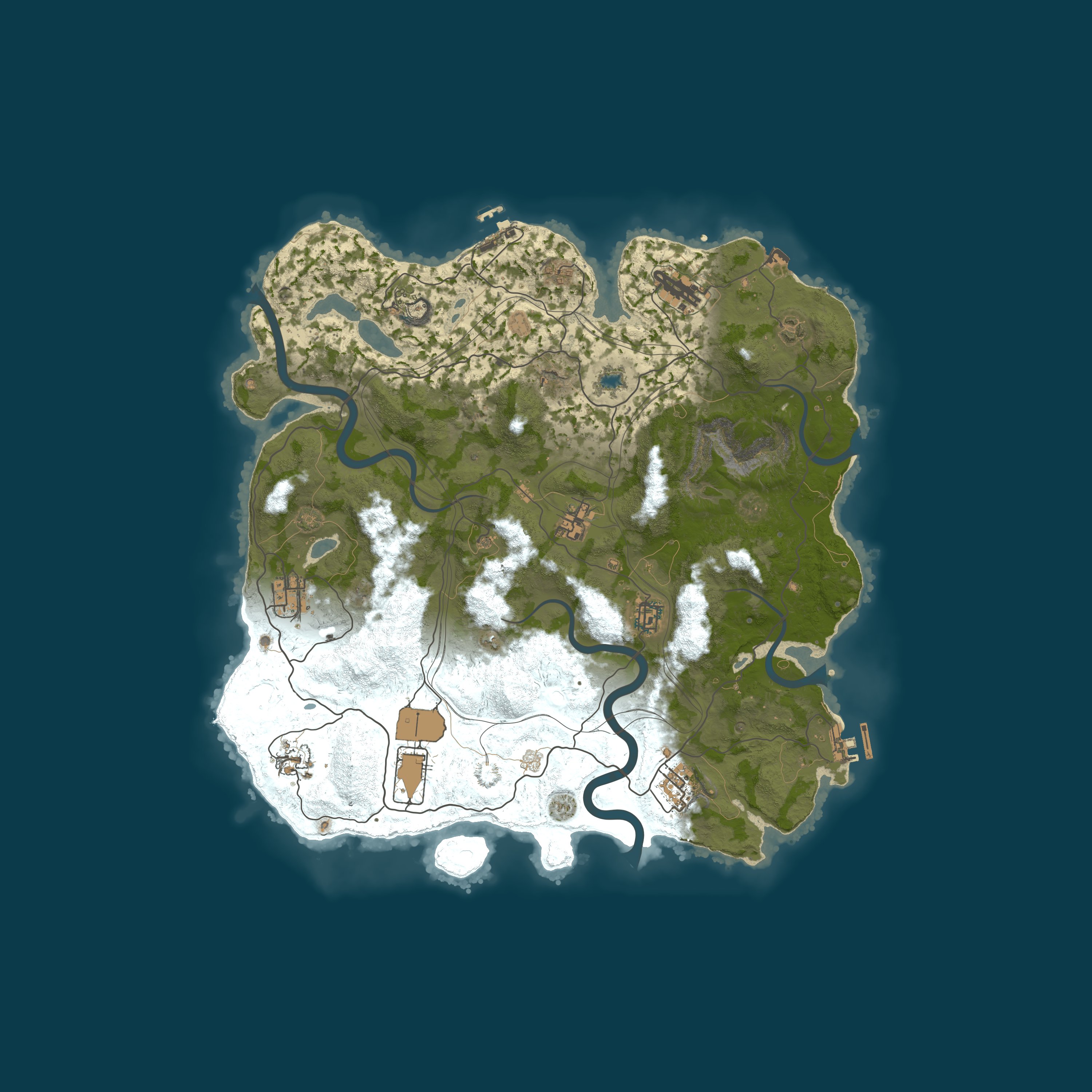 Map for Rusticated.com - US Premium Trio | Thursday Wipes