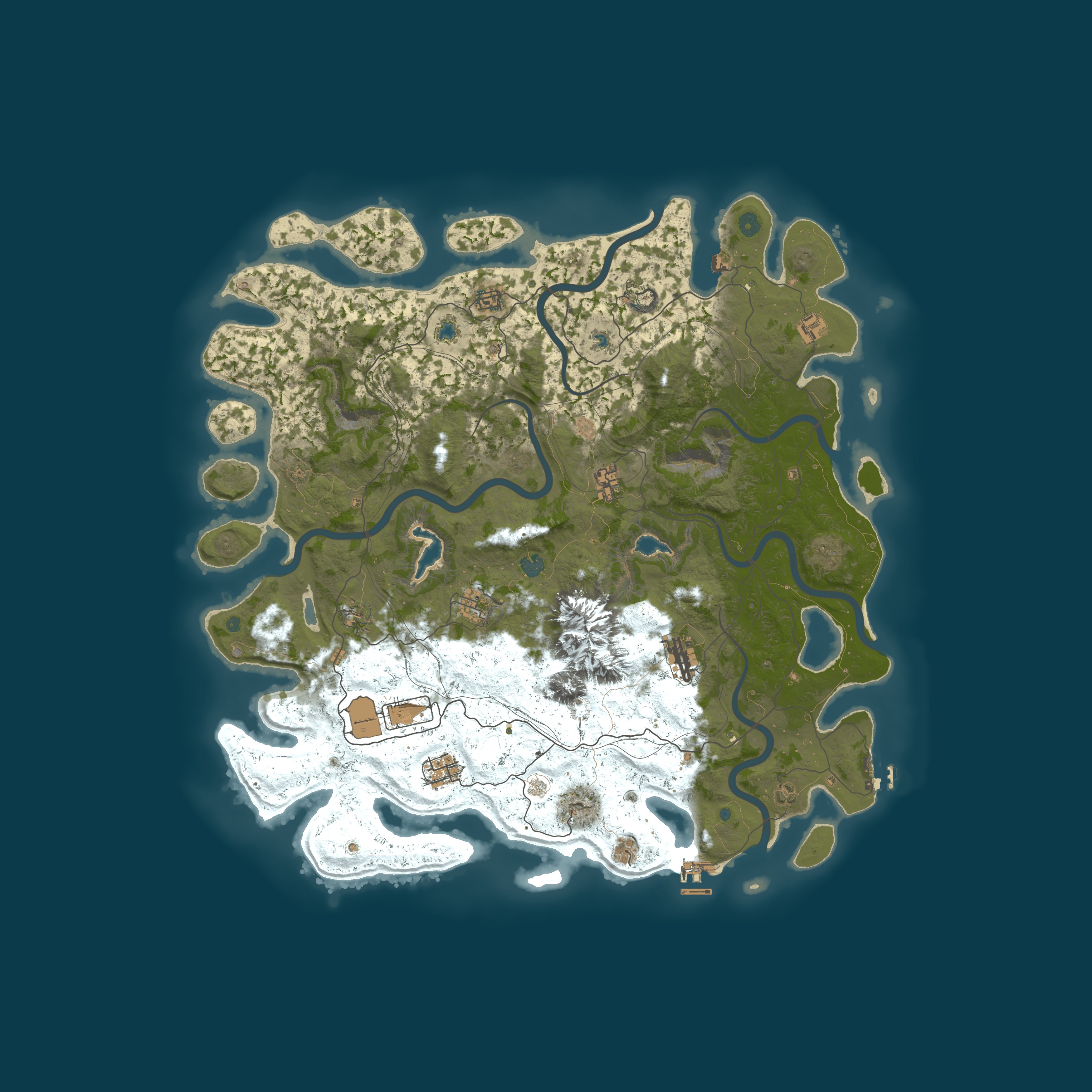 Map for HELPER OASIS PVE(Quest,Skills,Magic Loot,Cook)