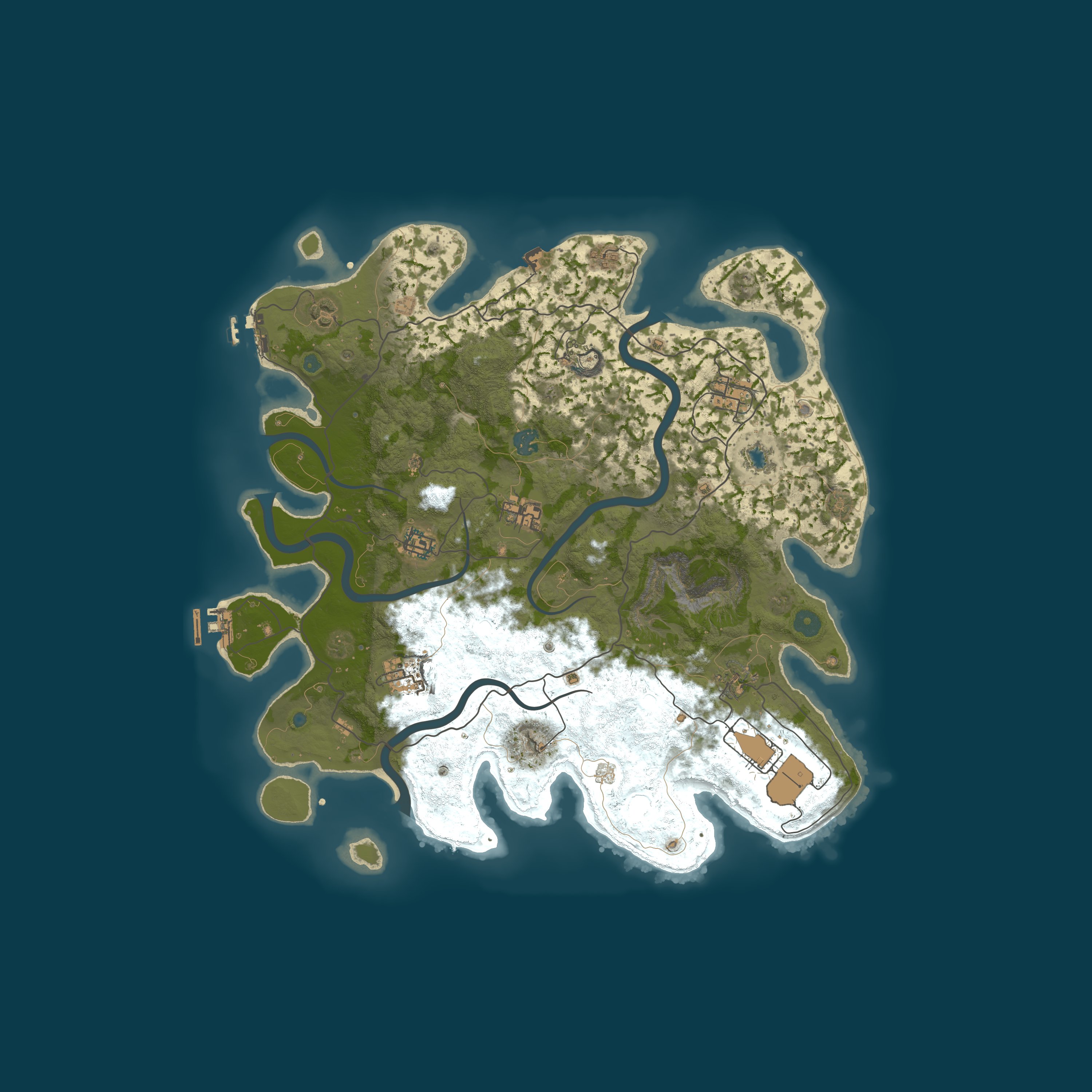 Map for Drifter's Paradise