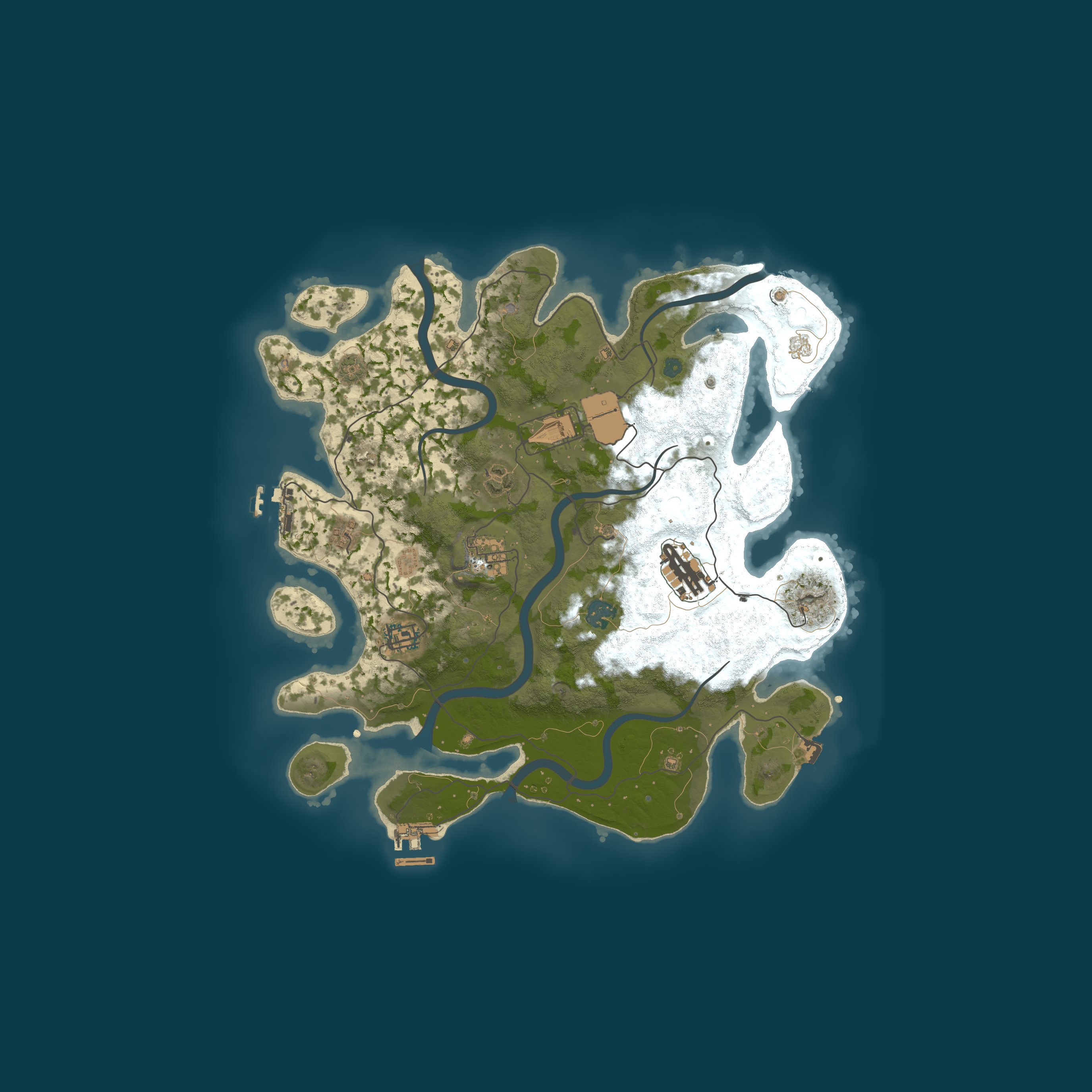 Map for #3 DOZA RUST X200/X500|MAX5|LOOT+|ДЛЯ НОВИЧКОВ