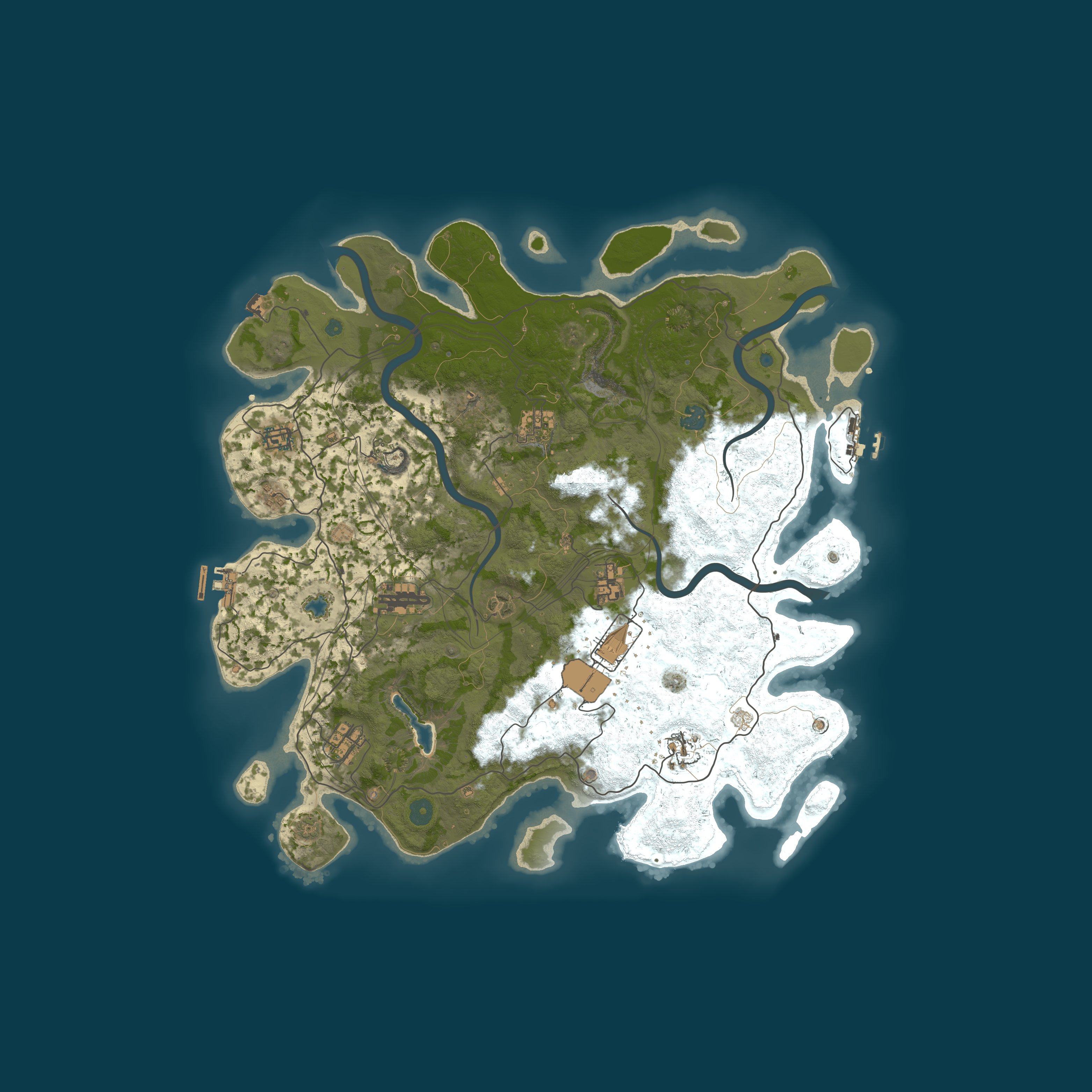 Map for PVE 1 | Raid Bases | Events | UA | EU | ПАЛЯНИЦЯ | UKRA