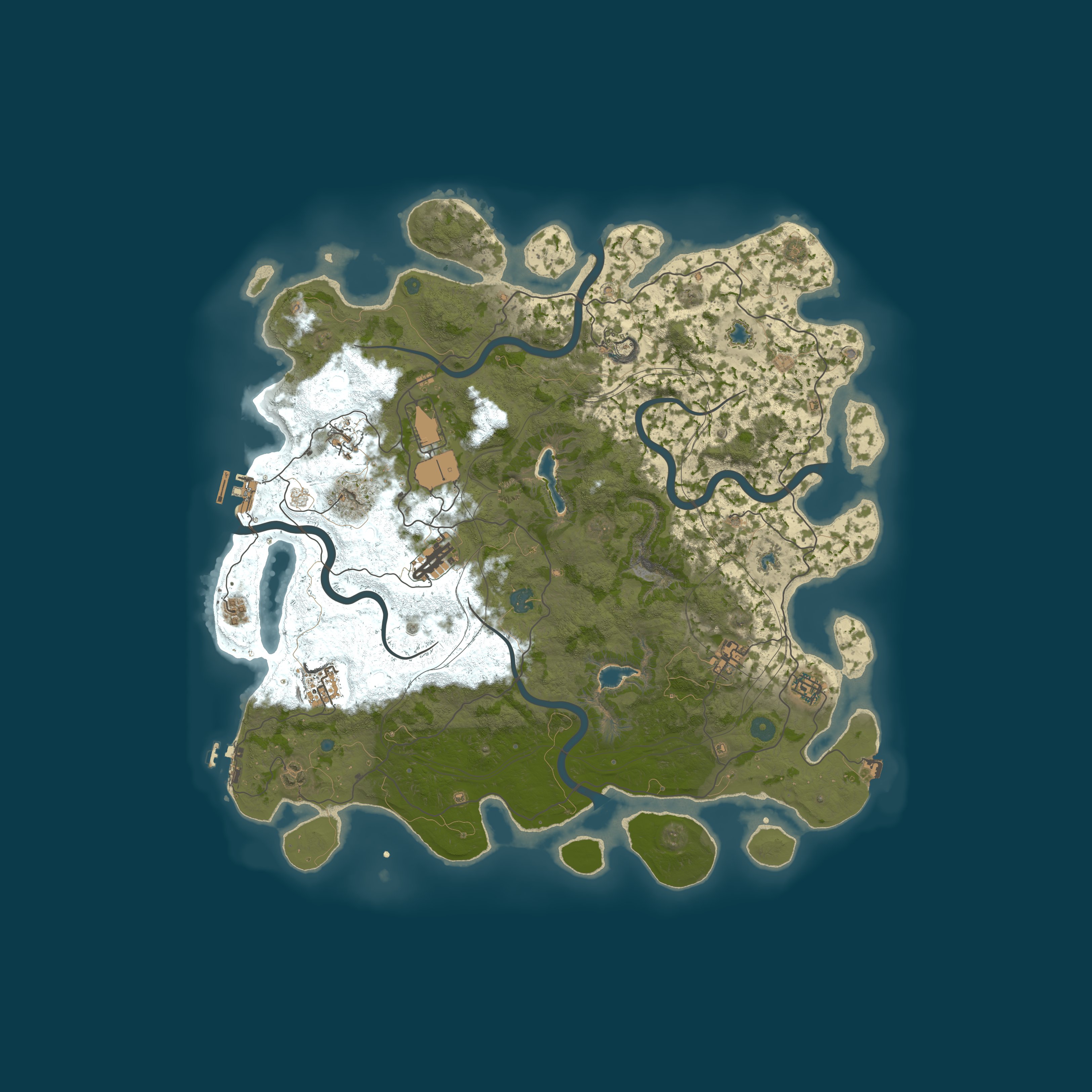 Карта сервера