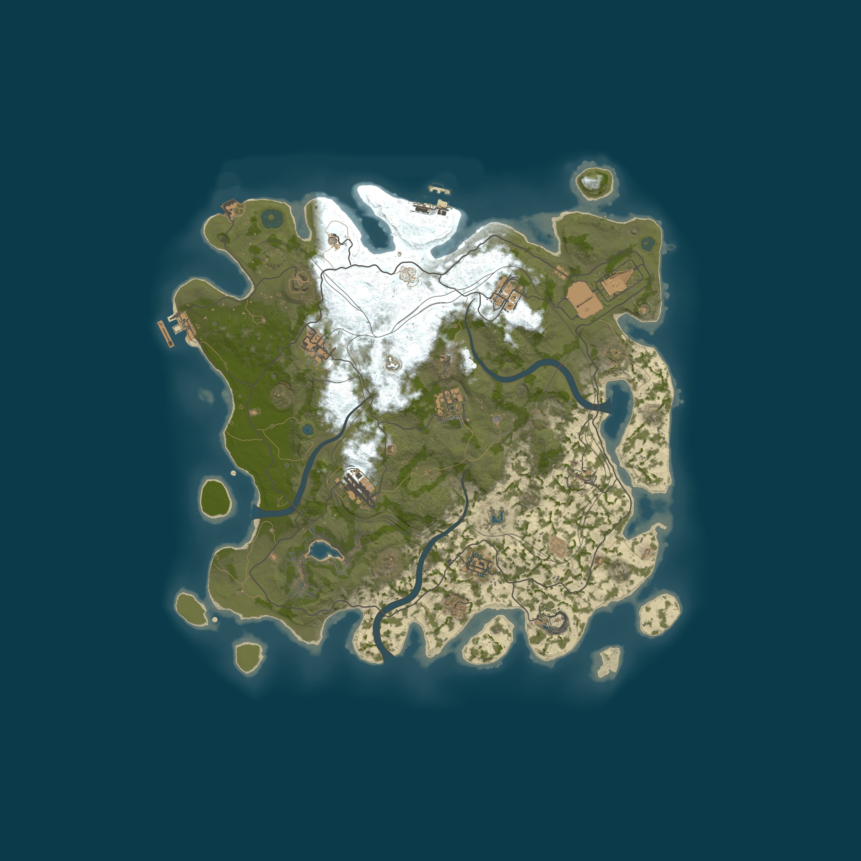 Map for RustBase Main x2 | Weekly | Just wiped 14.08