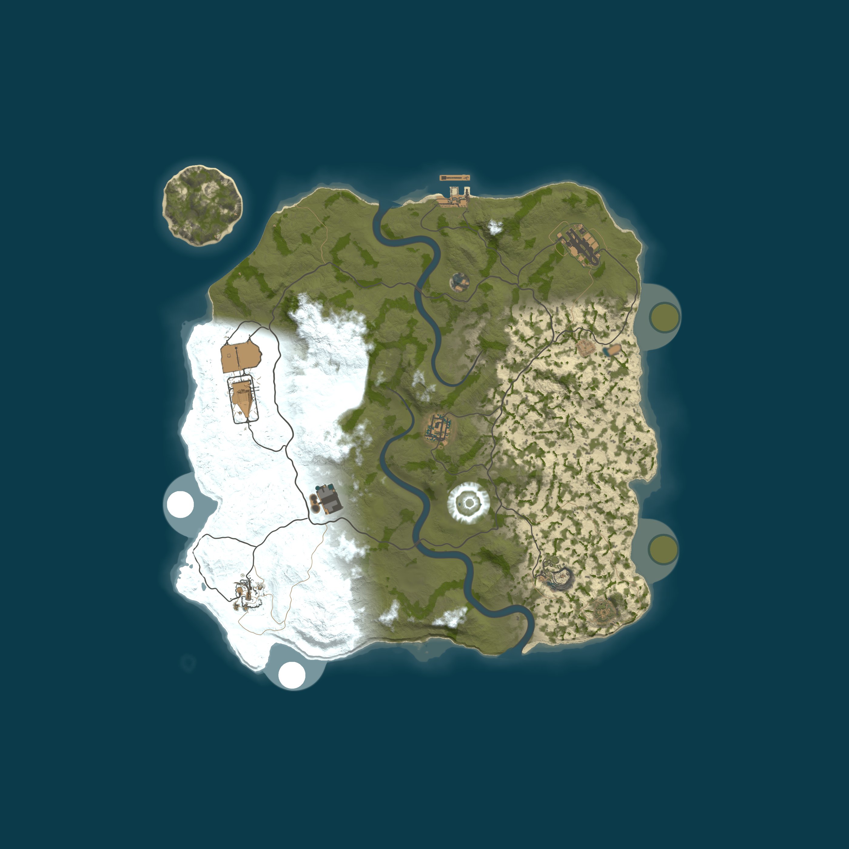 Map for BOLOTO RUST #1 [X5/X10|MAX3|LOOT+|FPS+|KITS|TP] 17.05