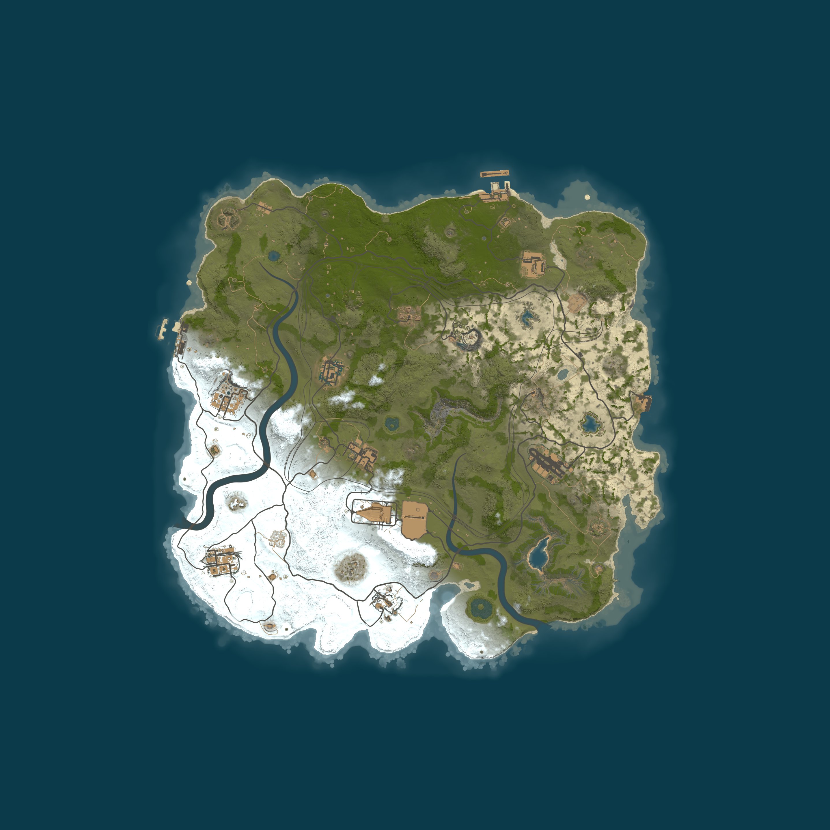 Rustafied Custom Map map