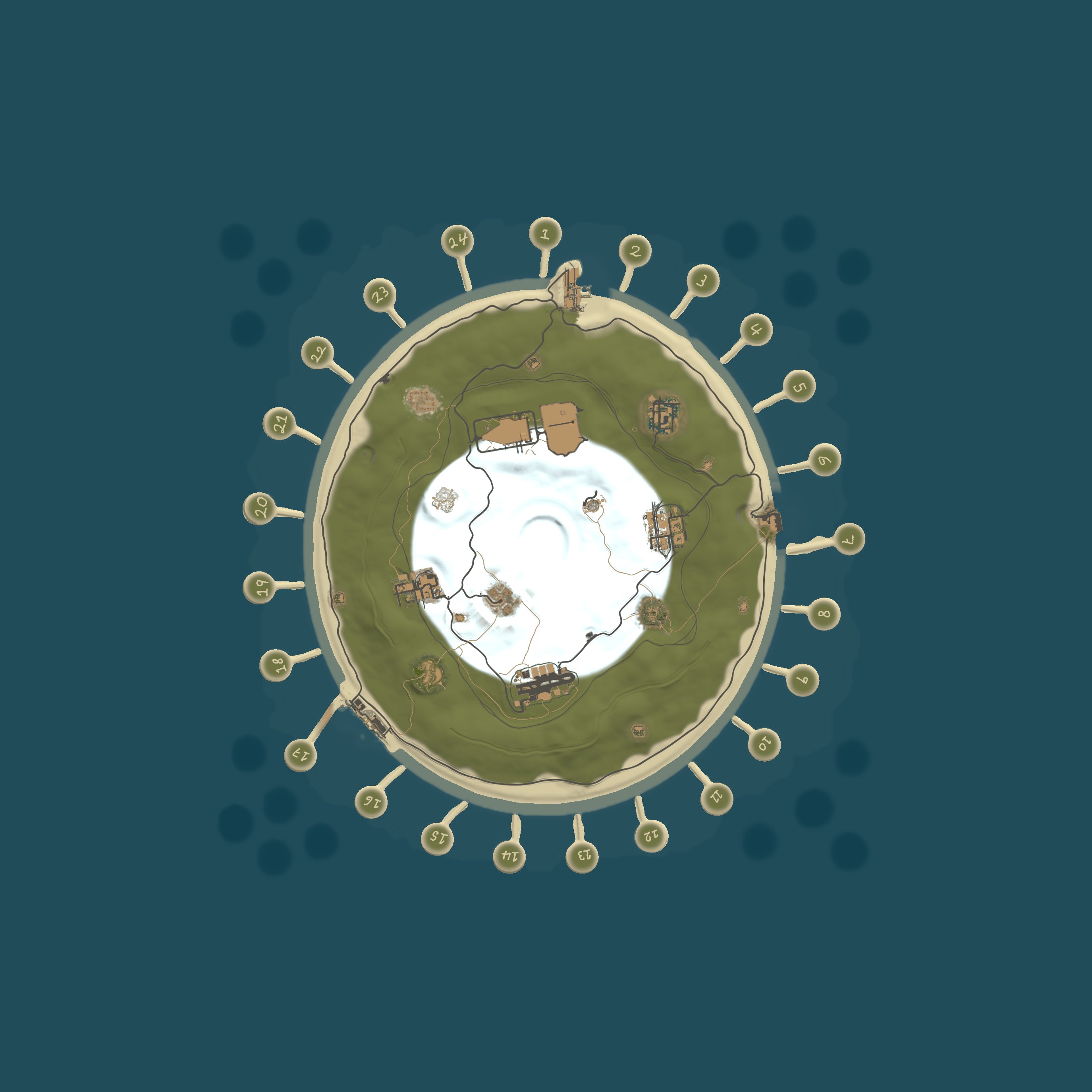 Map for Rusty Bucket | Tournament #1