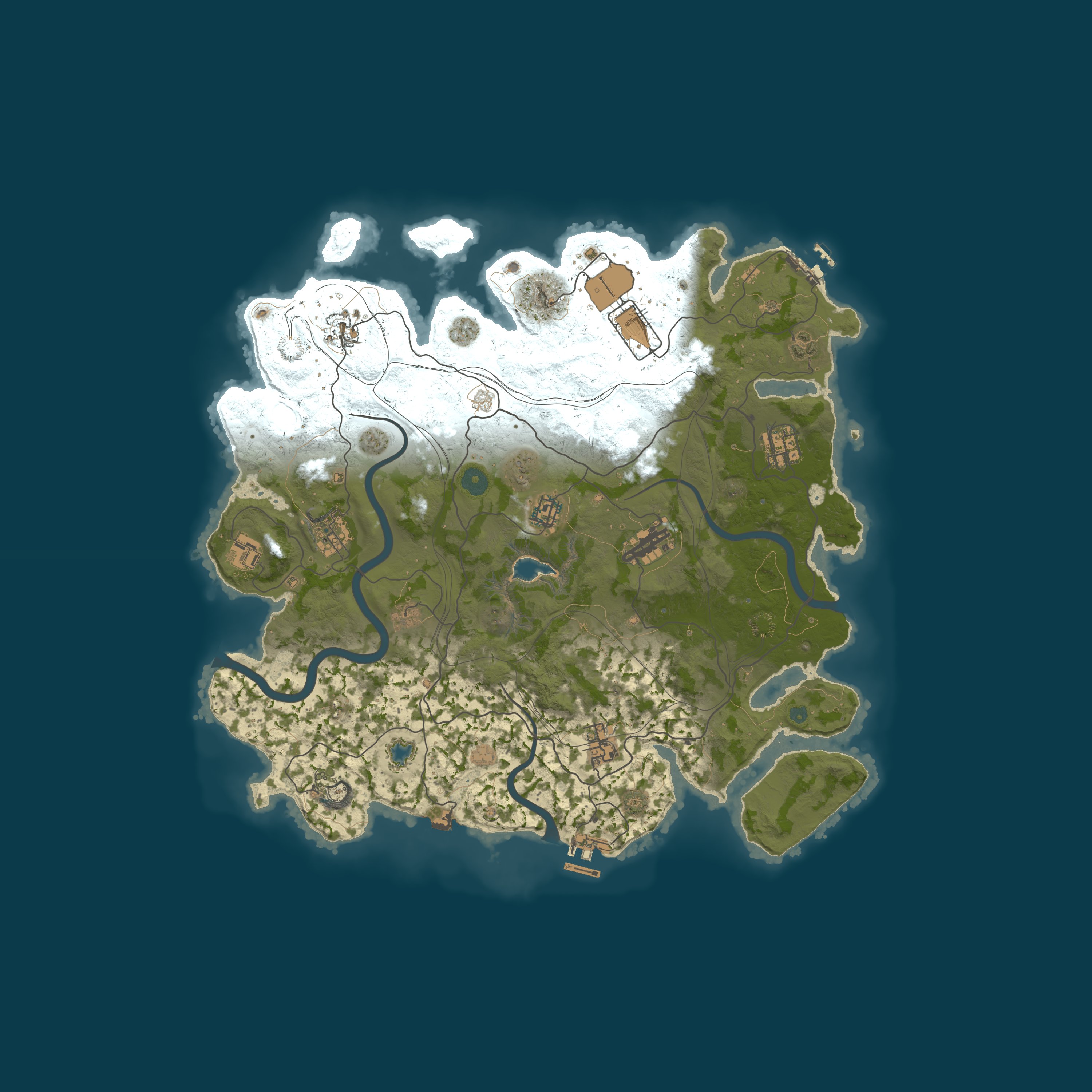 Rust map 4000/1337