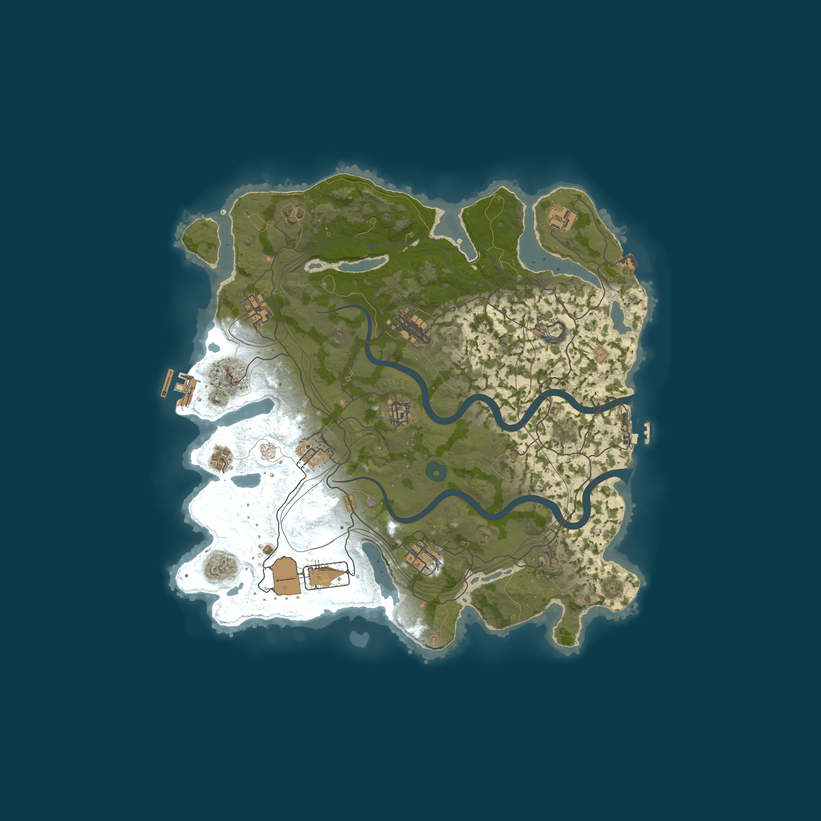 Rust map 3700/1337