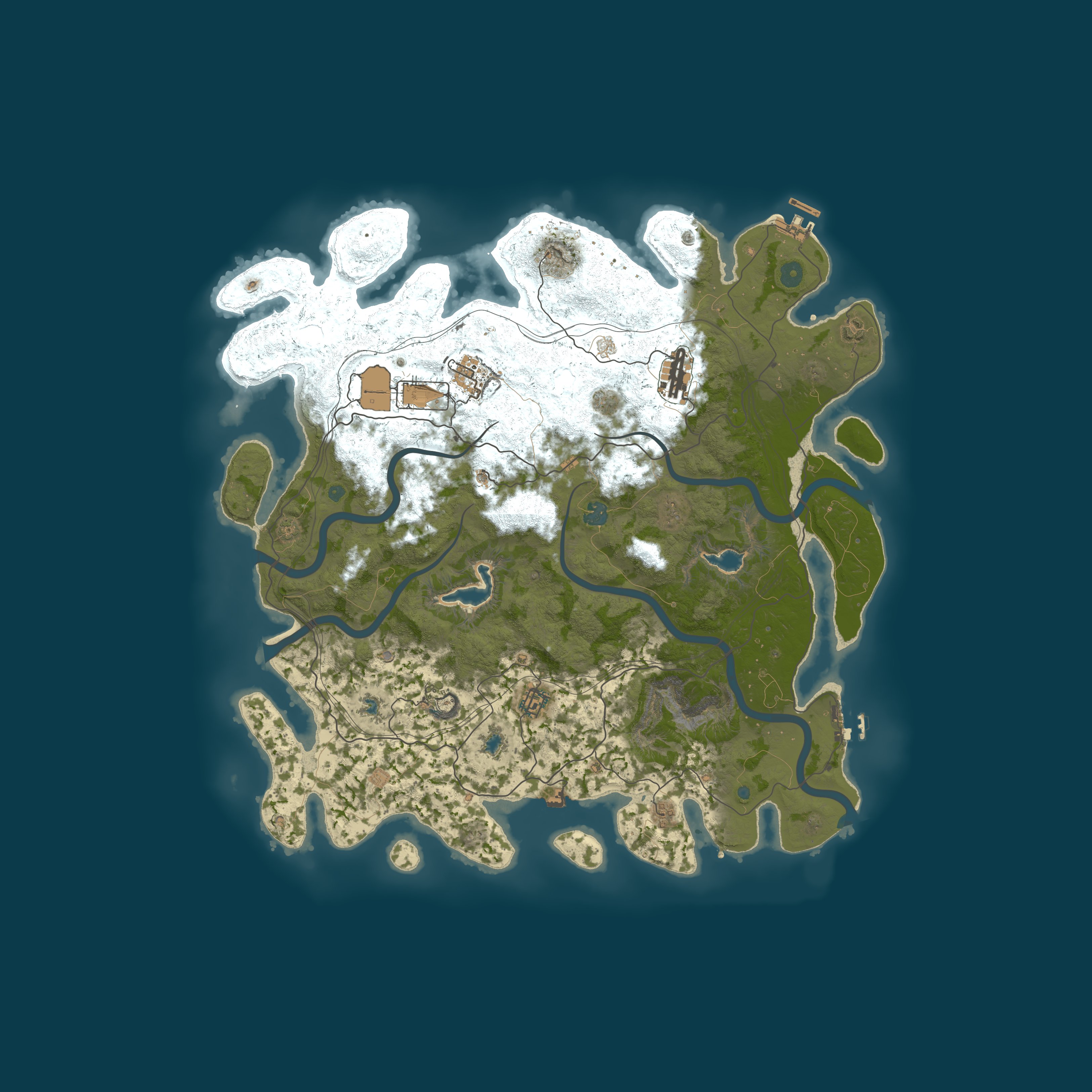 Map for Maximum Survival PVE