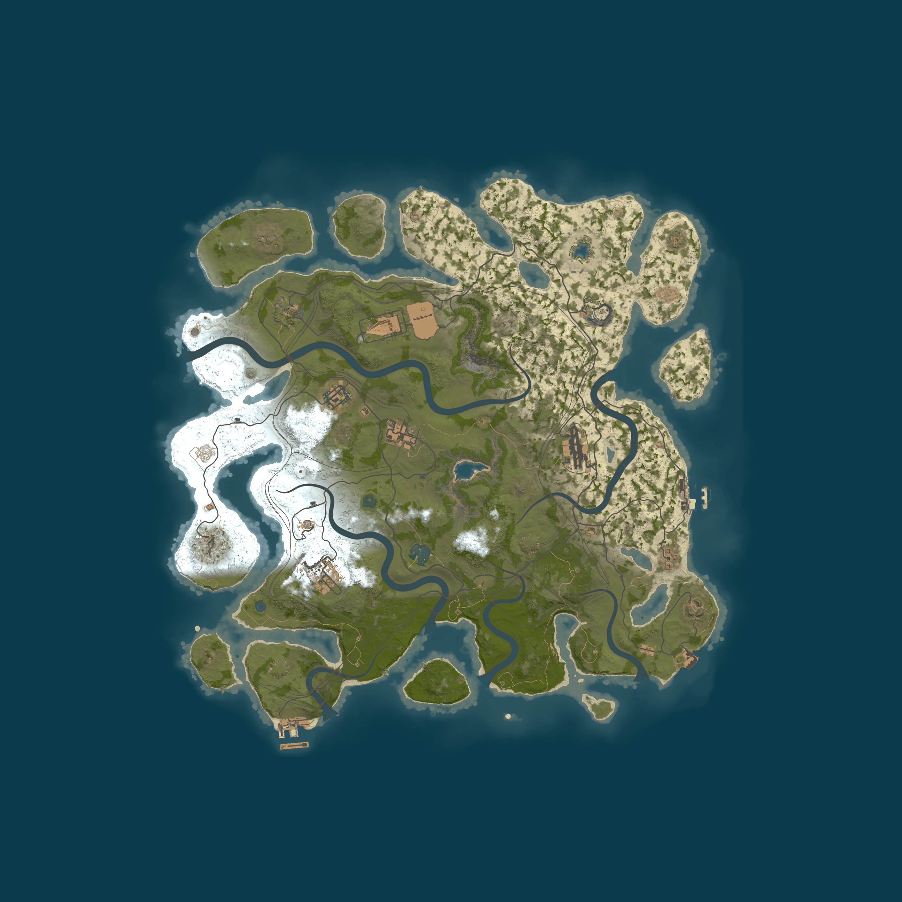 Rust map 4250/1337