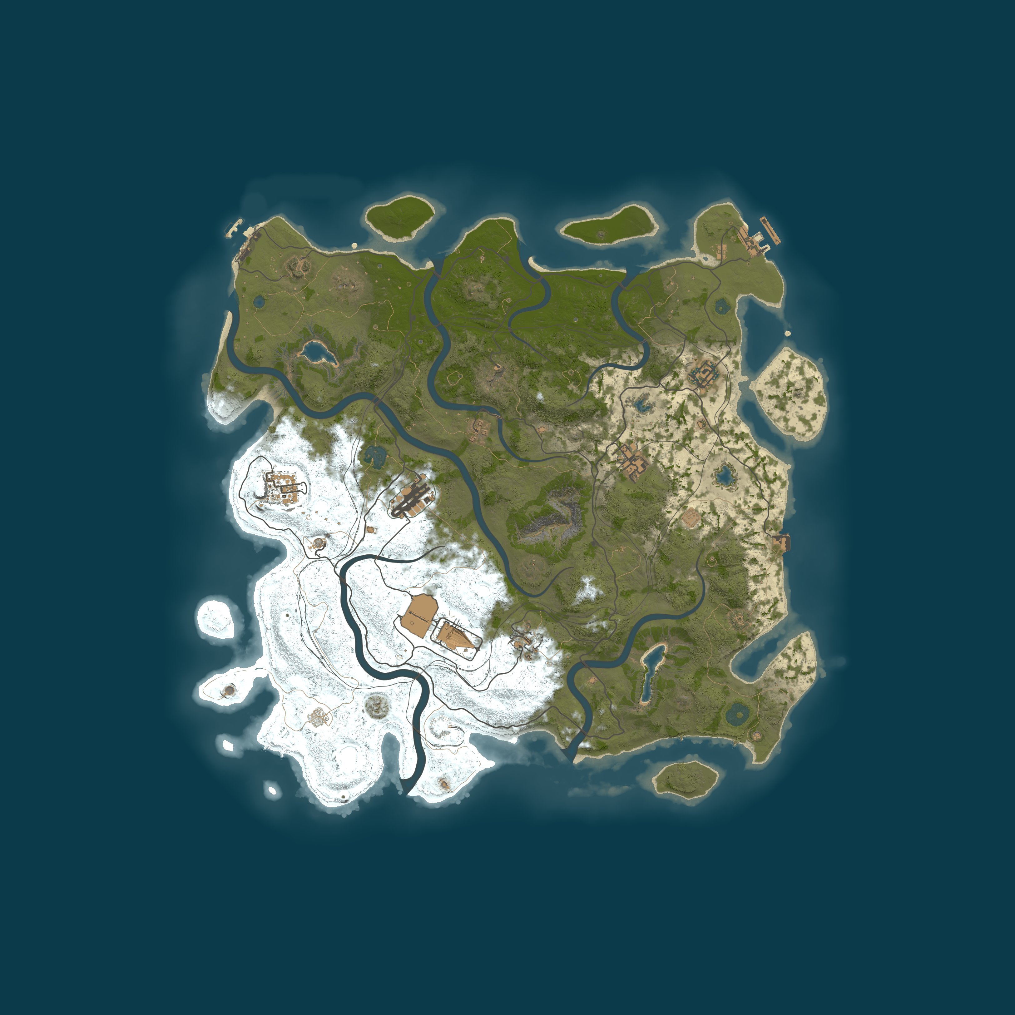 Map for 小萌新5.8|9点新开|独狼|双人|50%维护|半月清