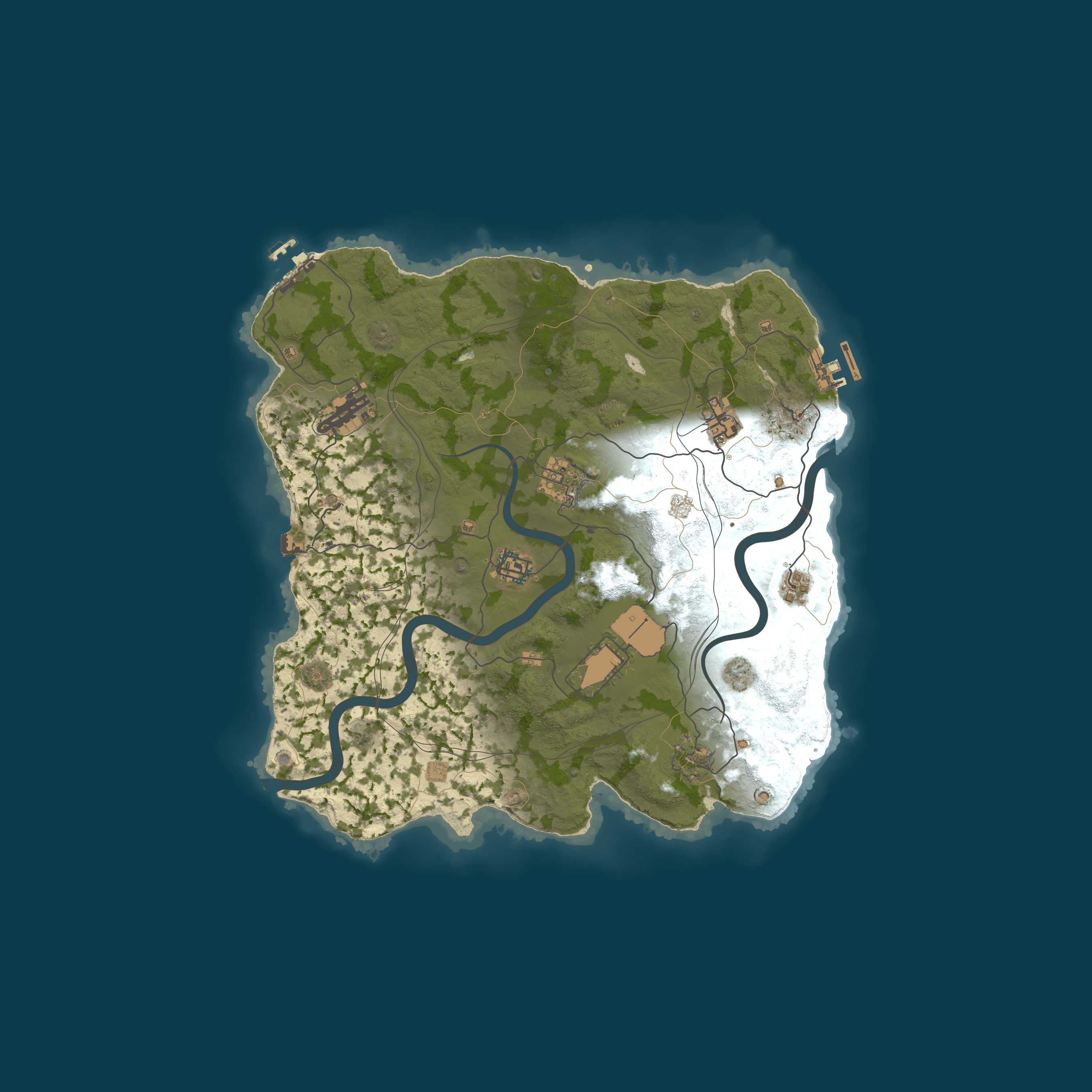 Карта сервера