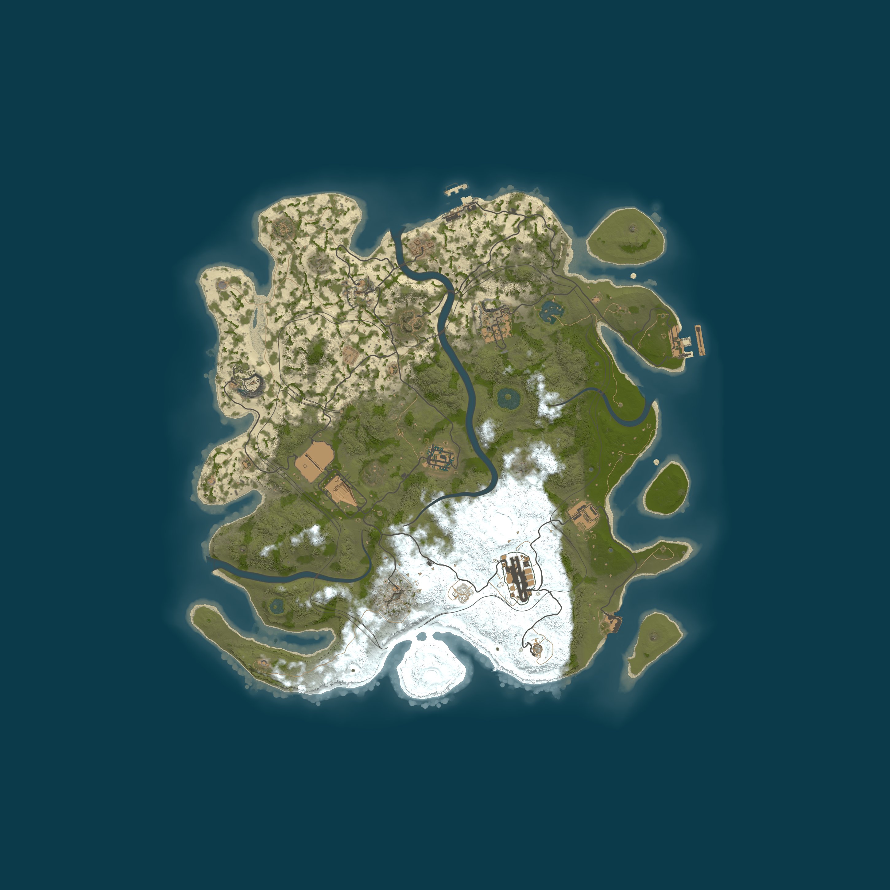 Rust map 3800/1337