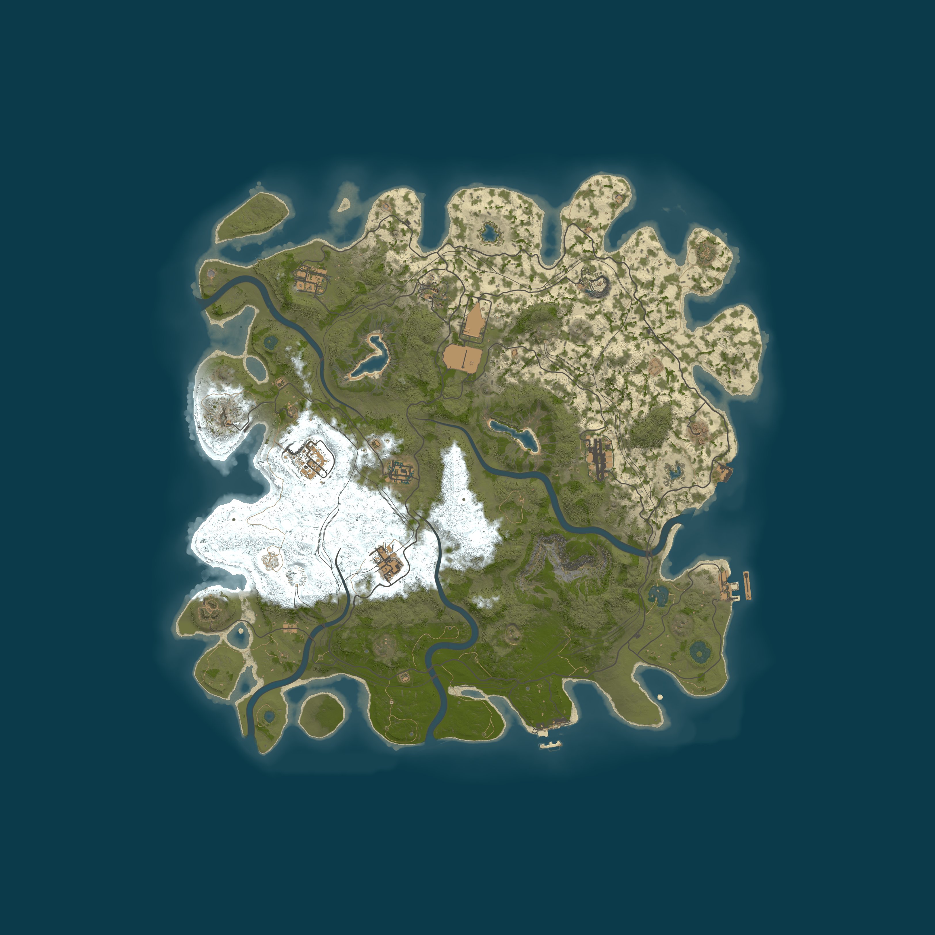 Карта сервера