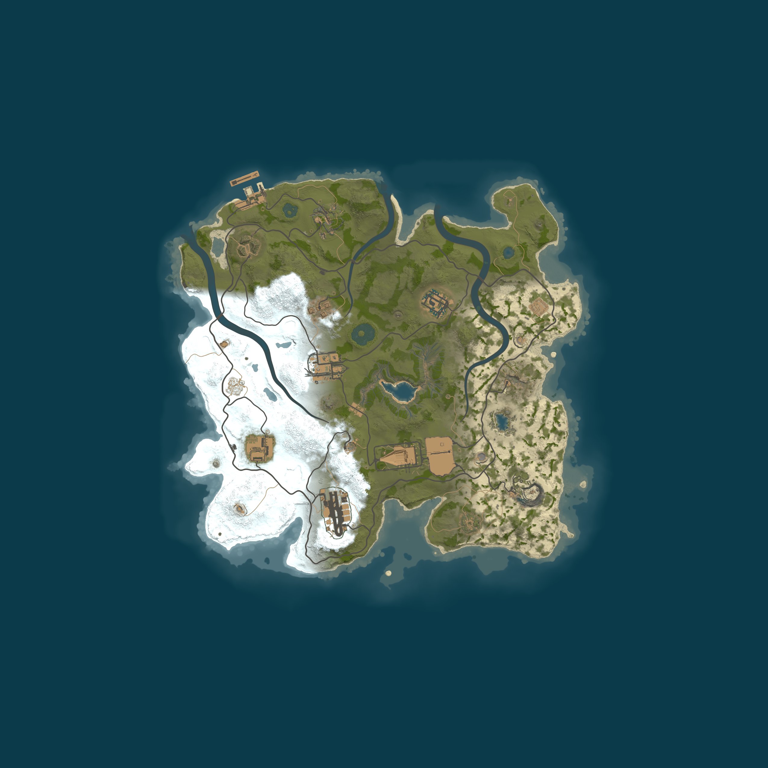 Rust map 3100/1337