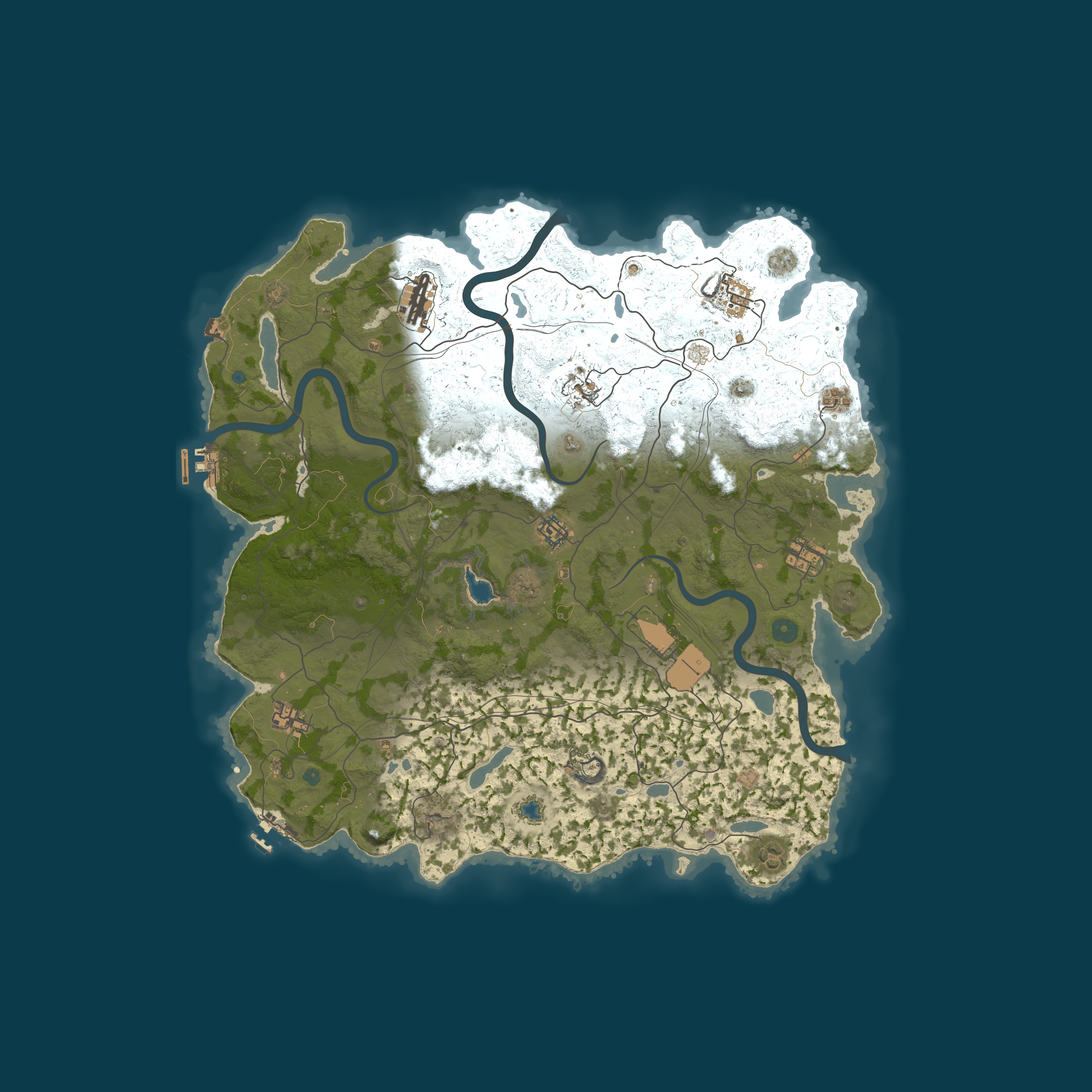 Карта сервера