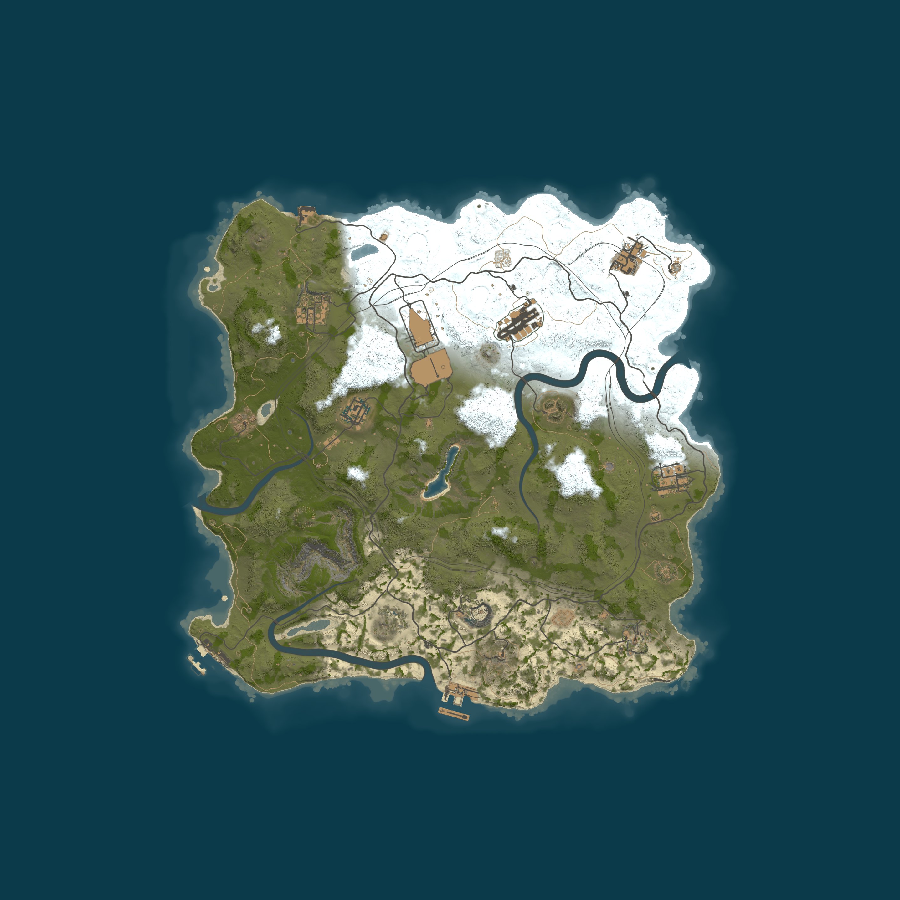 Map for EU RENEGADE 3x MONTHLY MAIN | Shop | 50% Upkeep | No BP Wipe | 