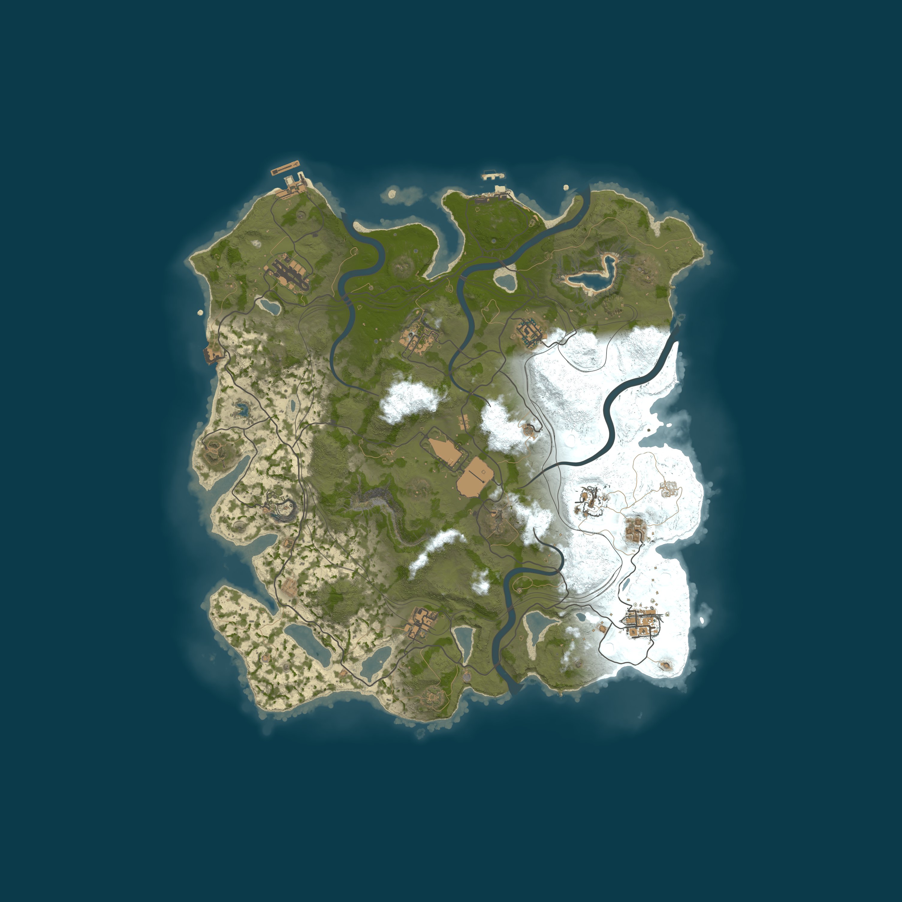 Карта сервера