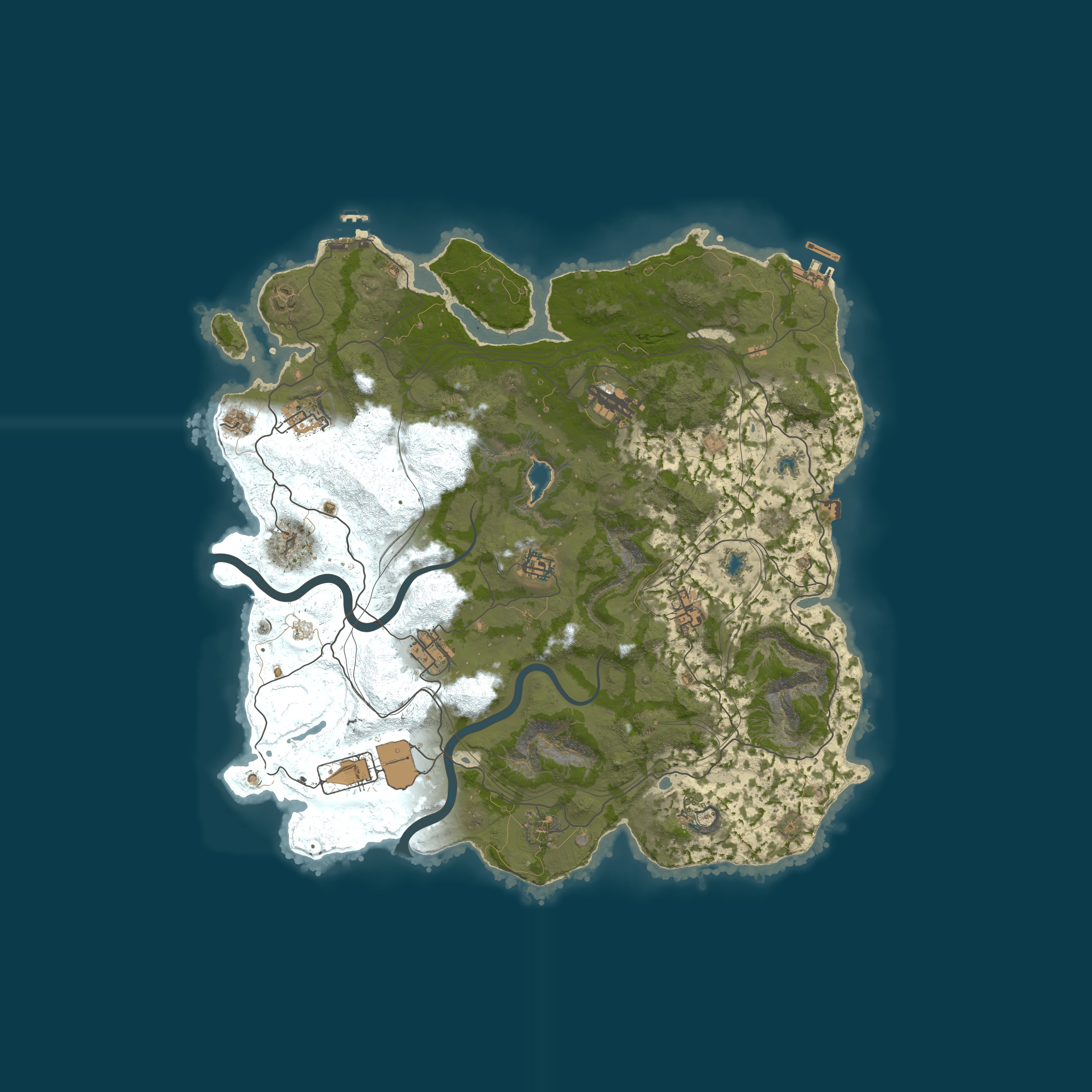 Map for Reddit.com/r/PlayRust - EU Main