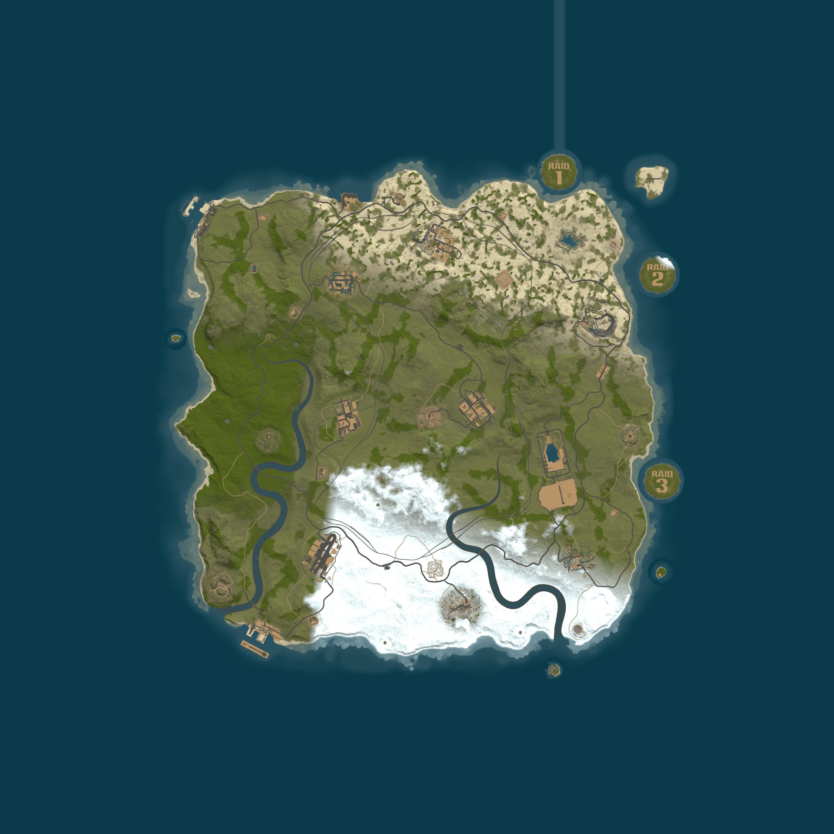 Map for RUSTALIA [LATAM] PVE | Wiped: 11d 4h