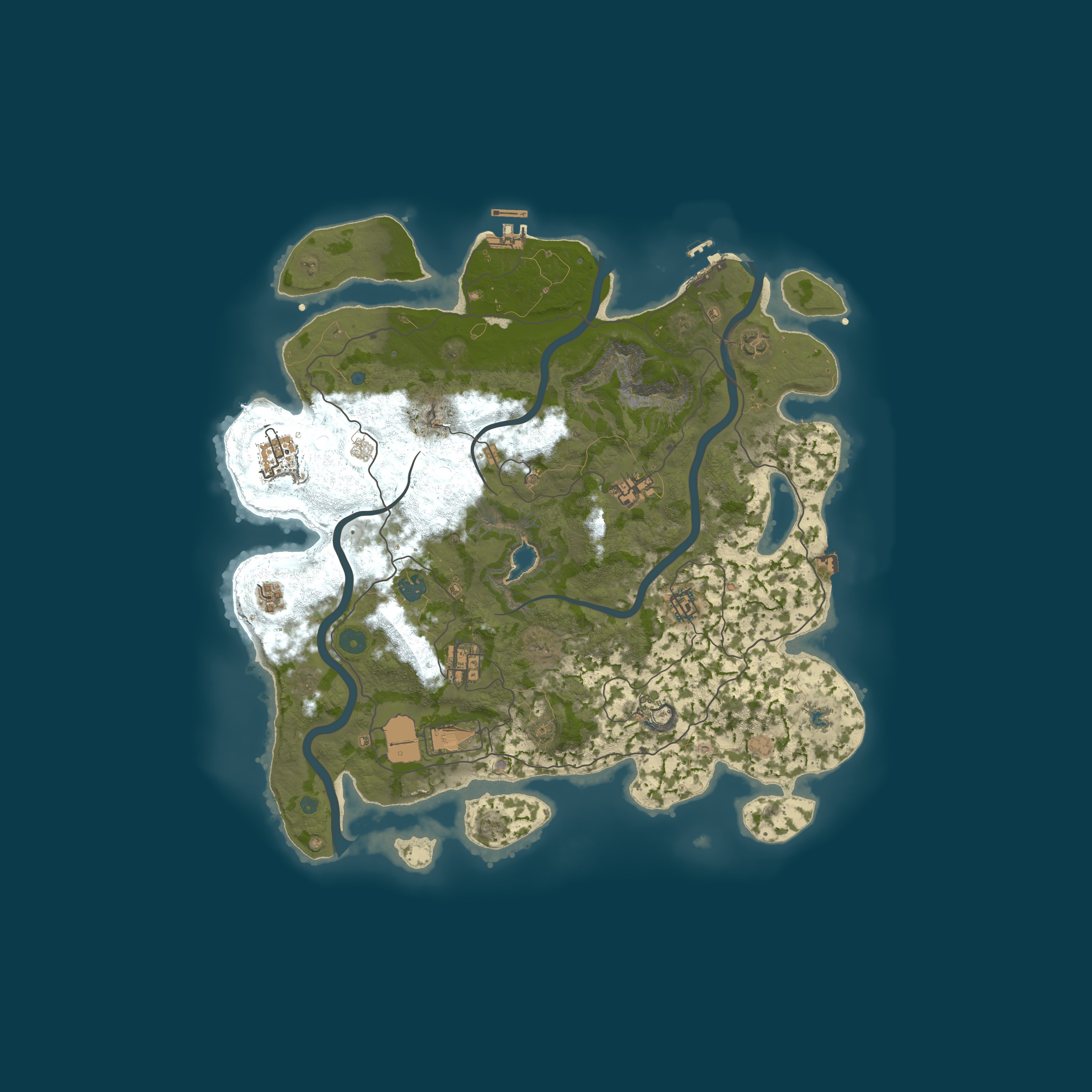 Map for EZRust 2x│LOOT+ NOLIMIT