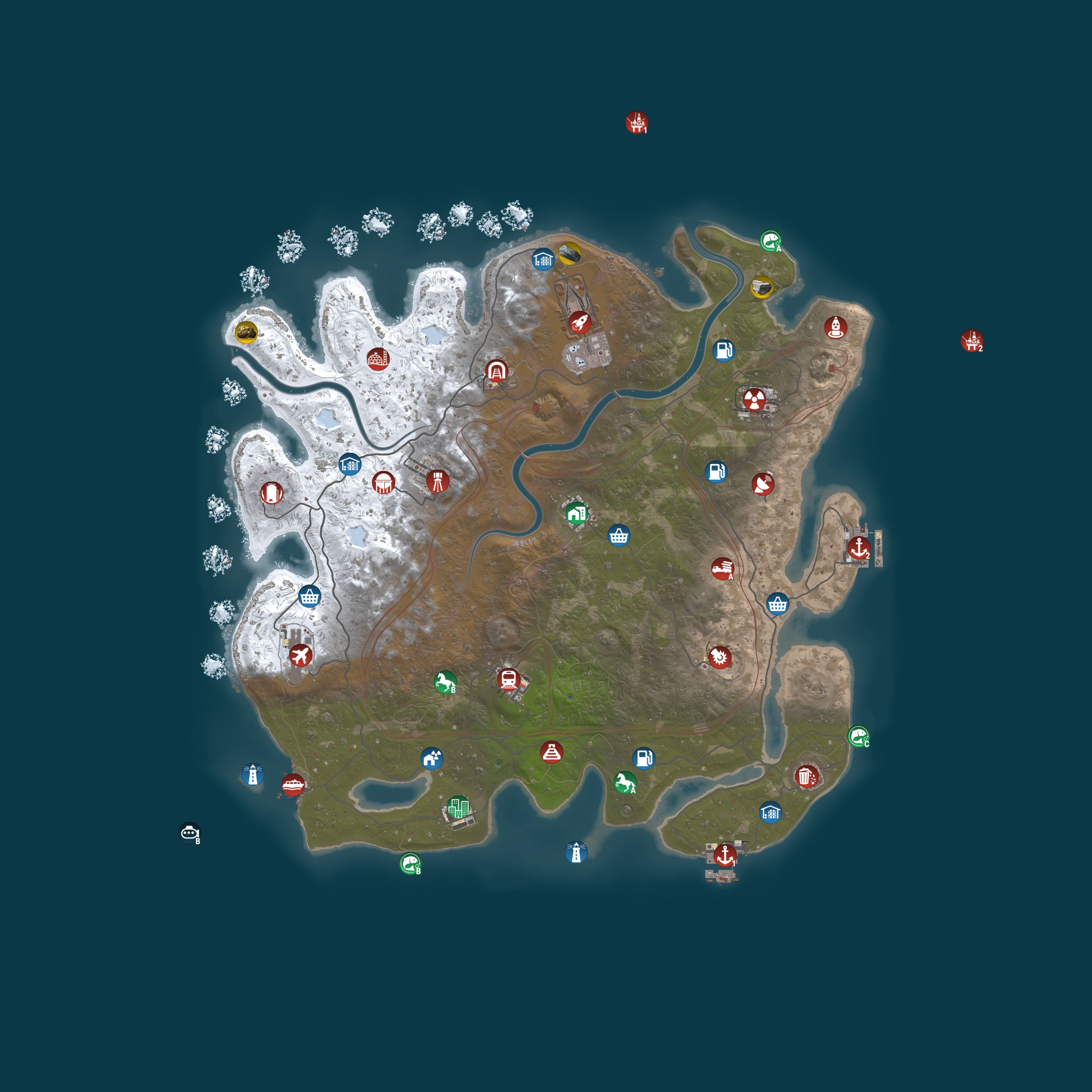 Map for Magic Rust #11 — Modded 2x (Solo/Duo/Trio) | Baйп 10.08