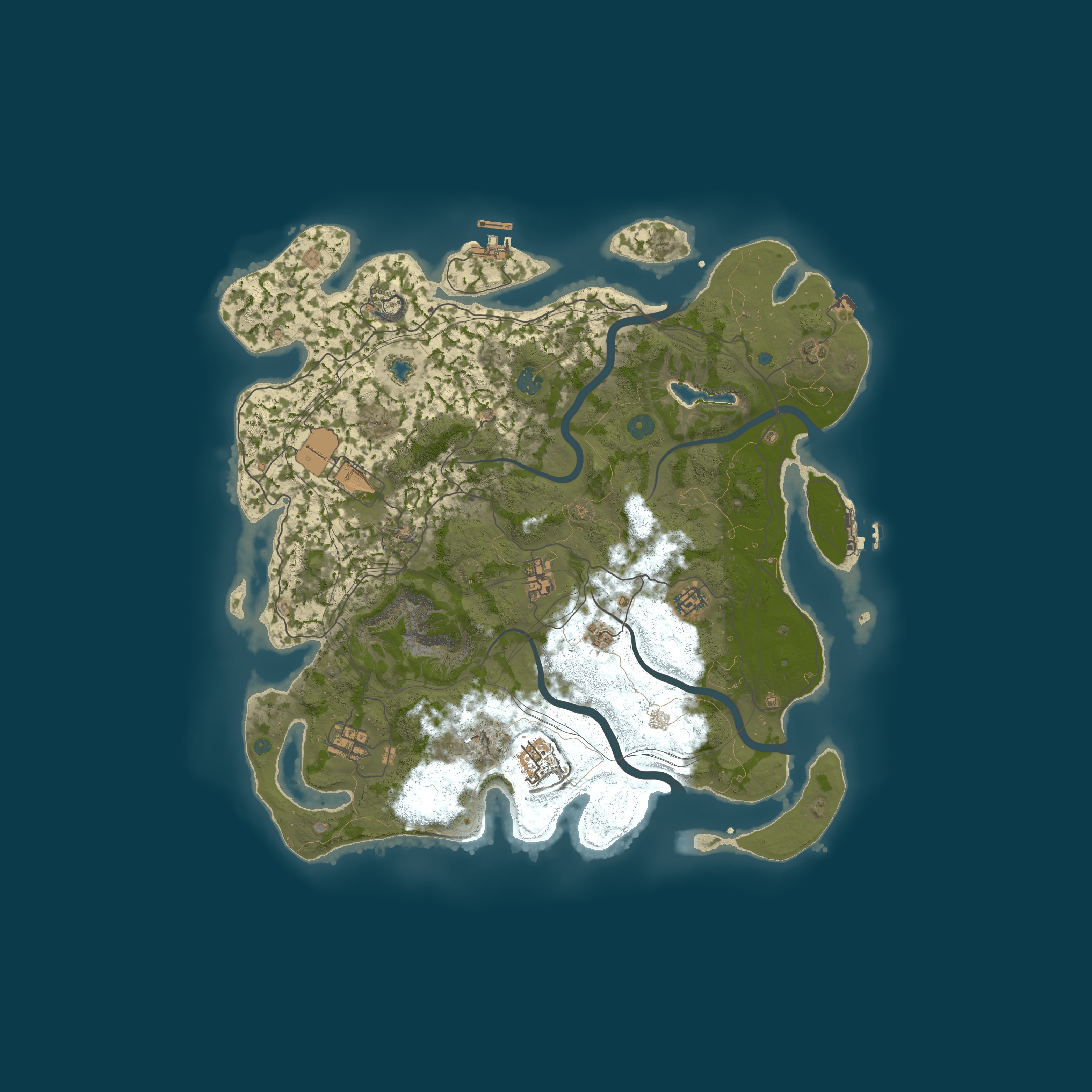 Map for NooBs Rust X2 ДЛЯ НОВИЧКОВ