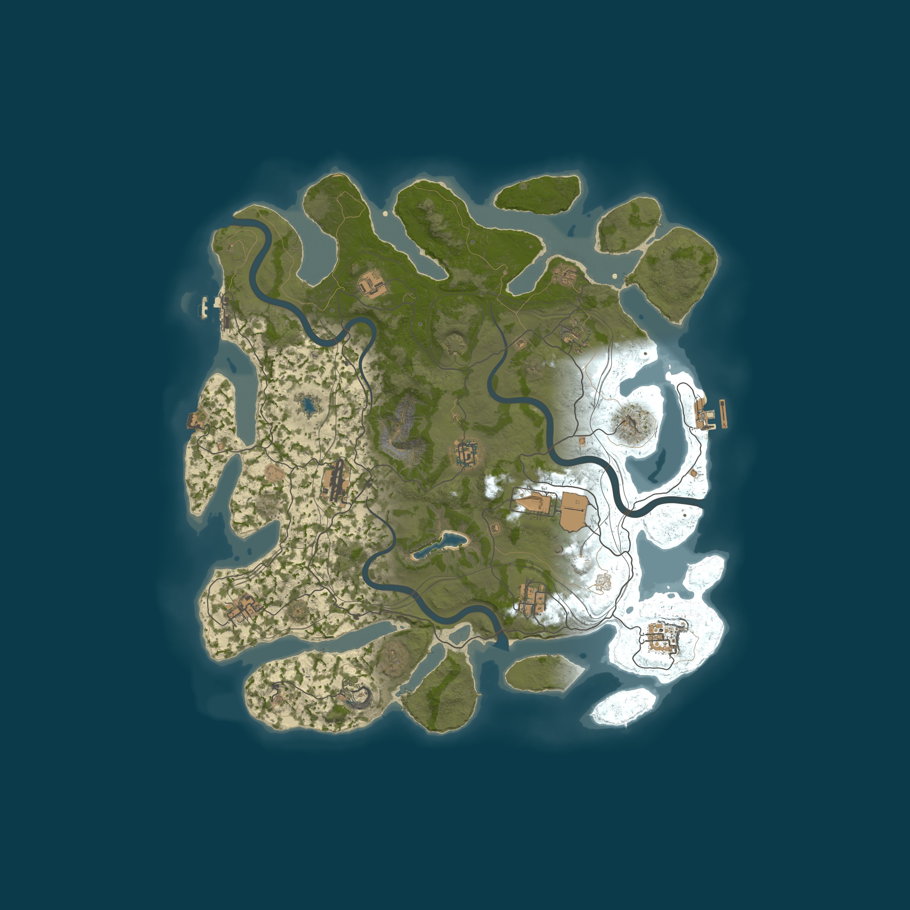 Rust map 4250/1337