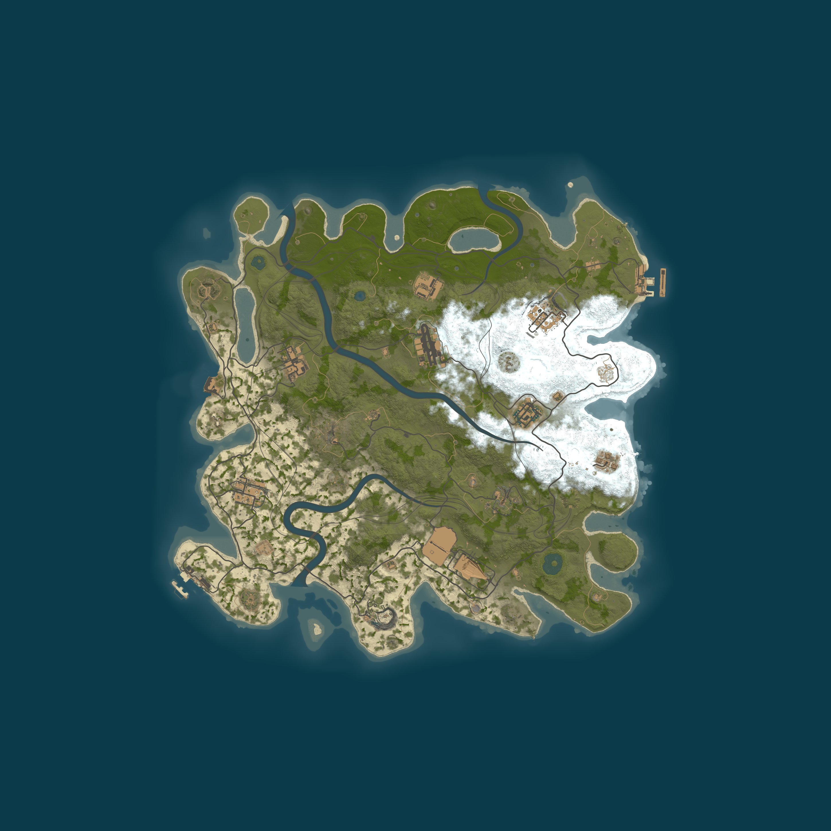 Map for Turbo Rust 10x | PvP | MyMini | SkinBox | x10