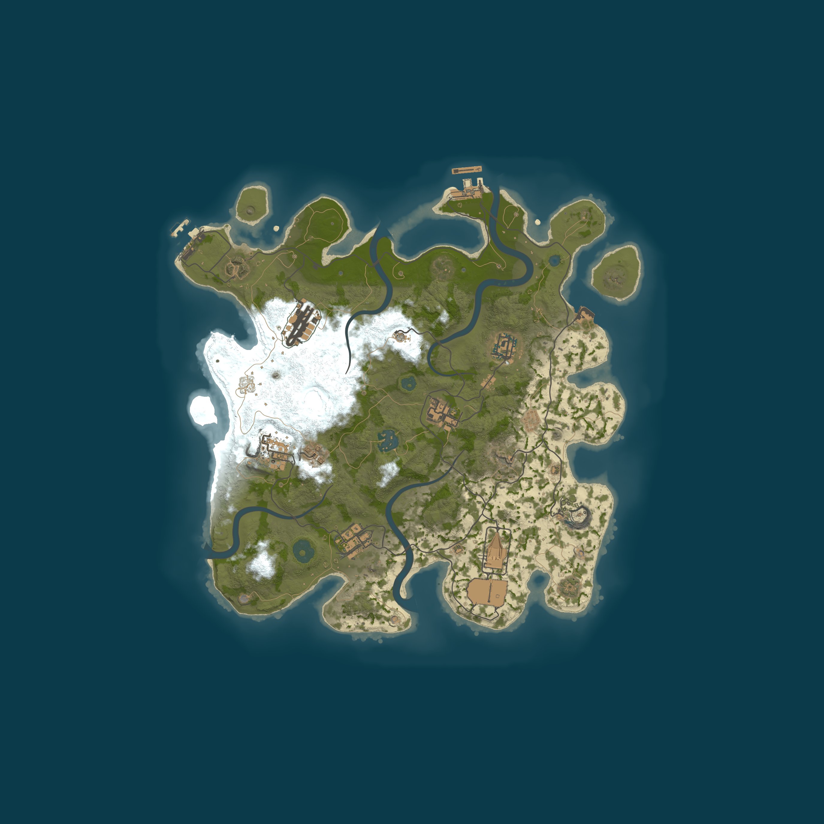 Map for [PVE]AMIGOS/RaidableBases/NPC/TP/BANK