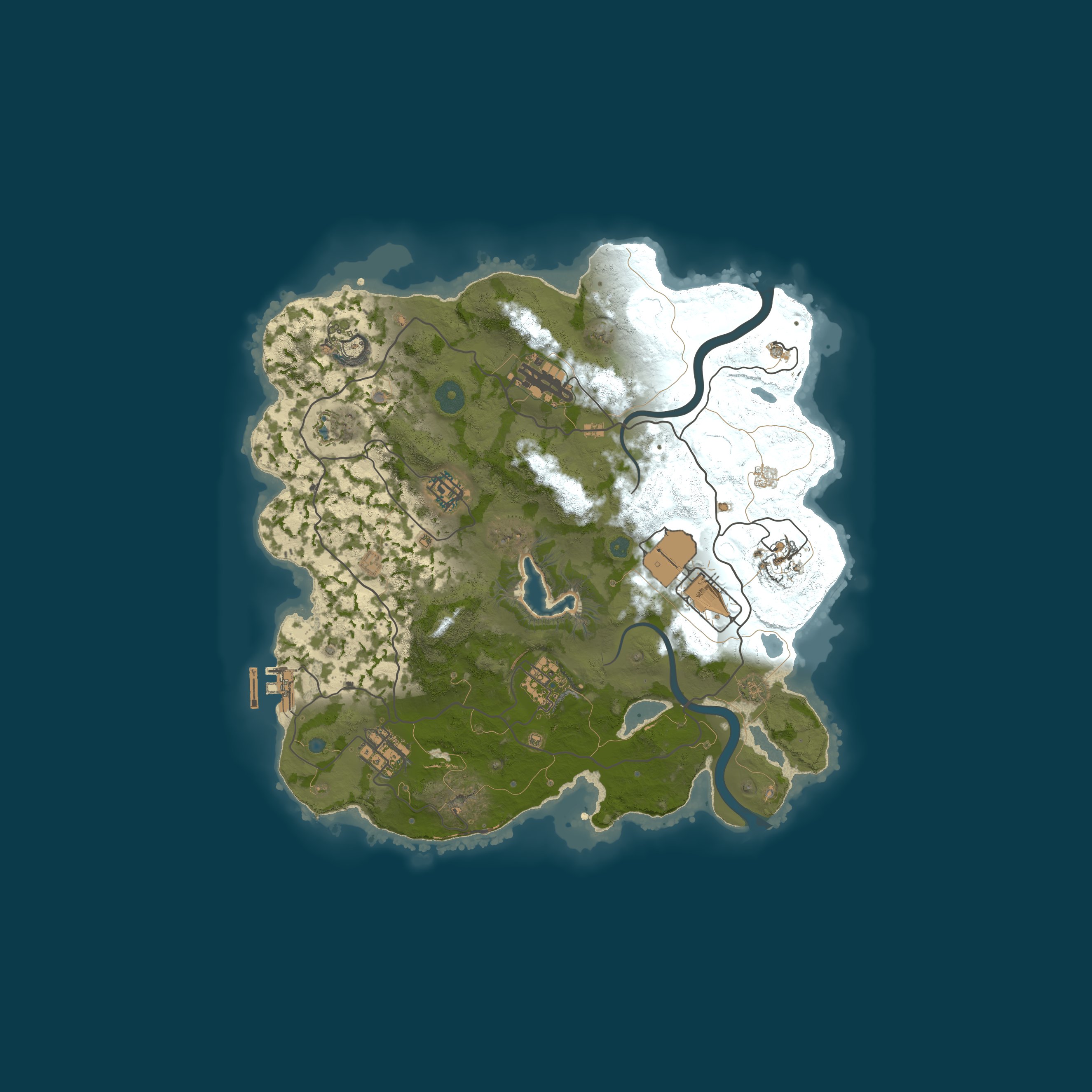 Rust map 3300/1337