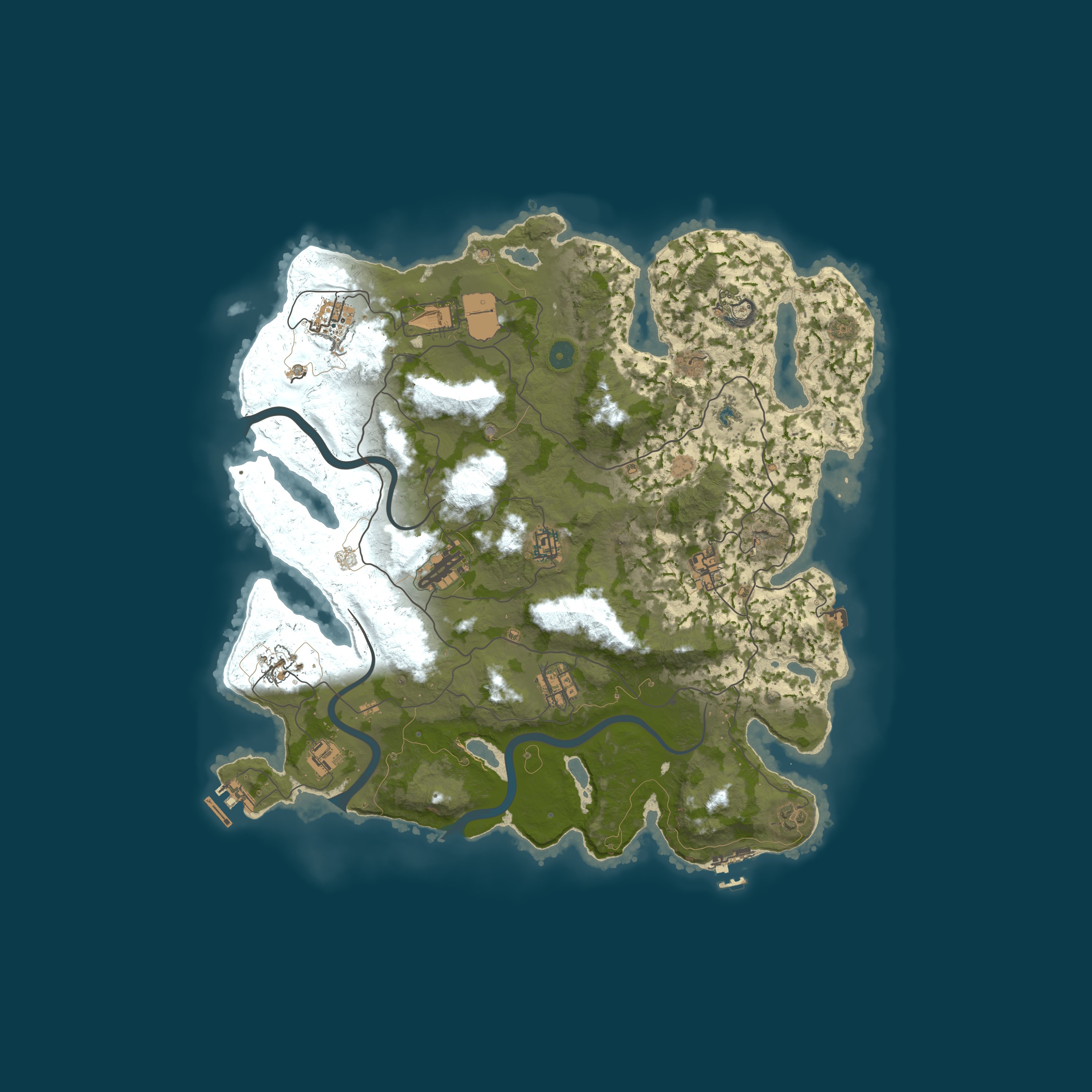 Rust map 4000/1337
