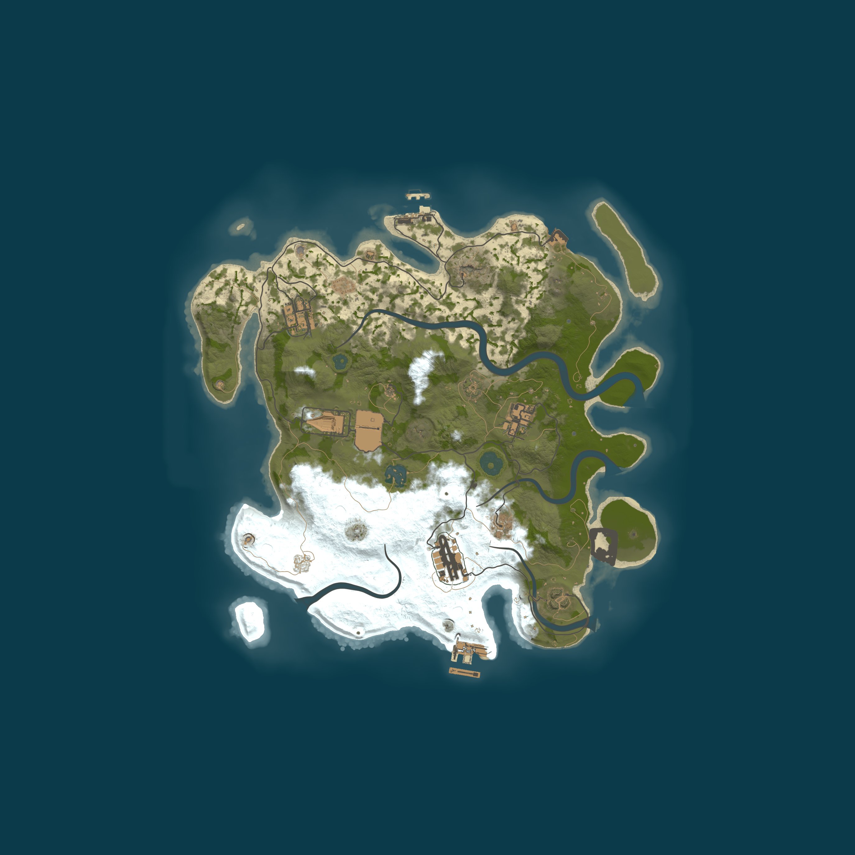 Map for Orbit Rust | Whitelisted | PVE PVP | NO META GAMING