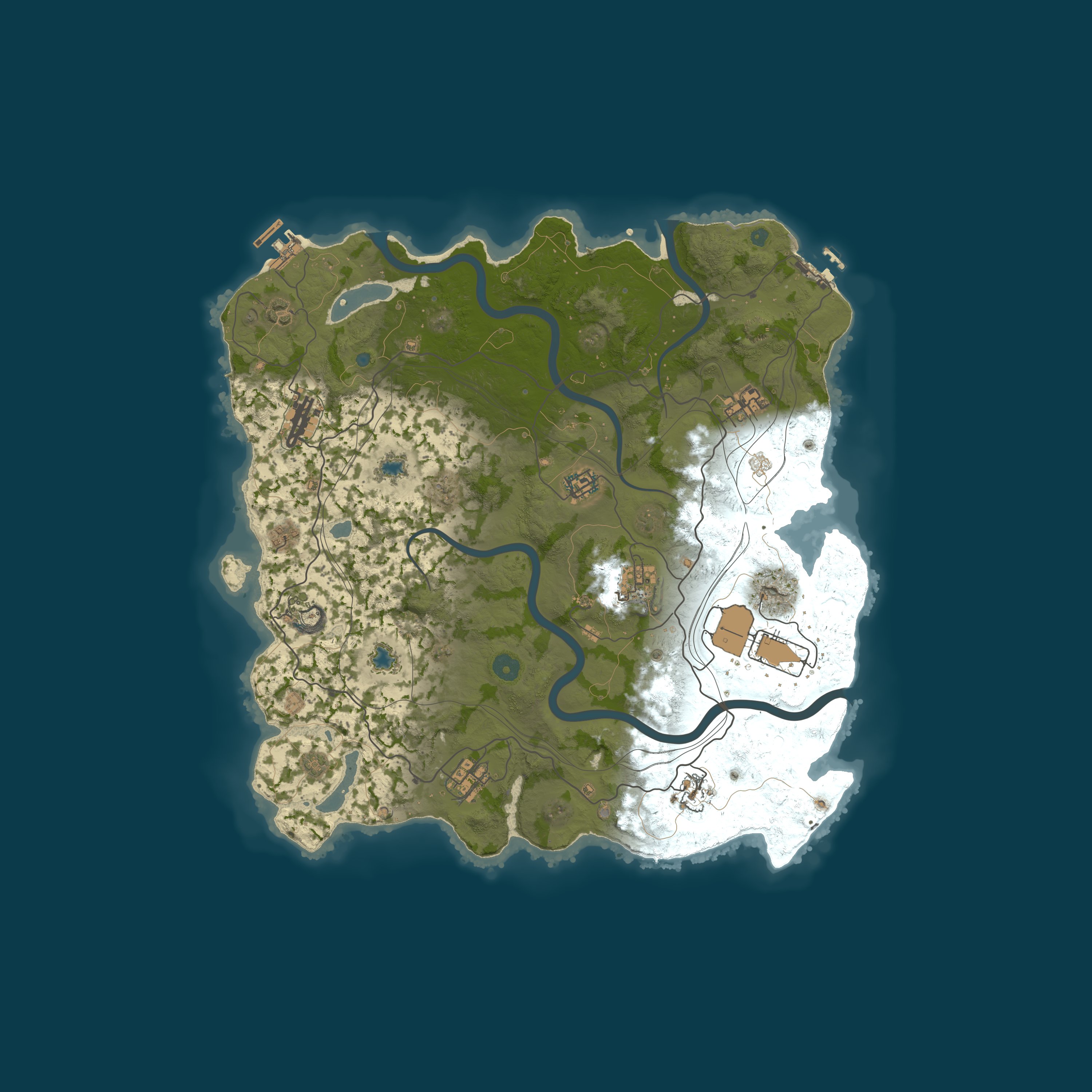 Карта сервера