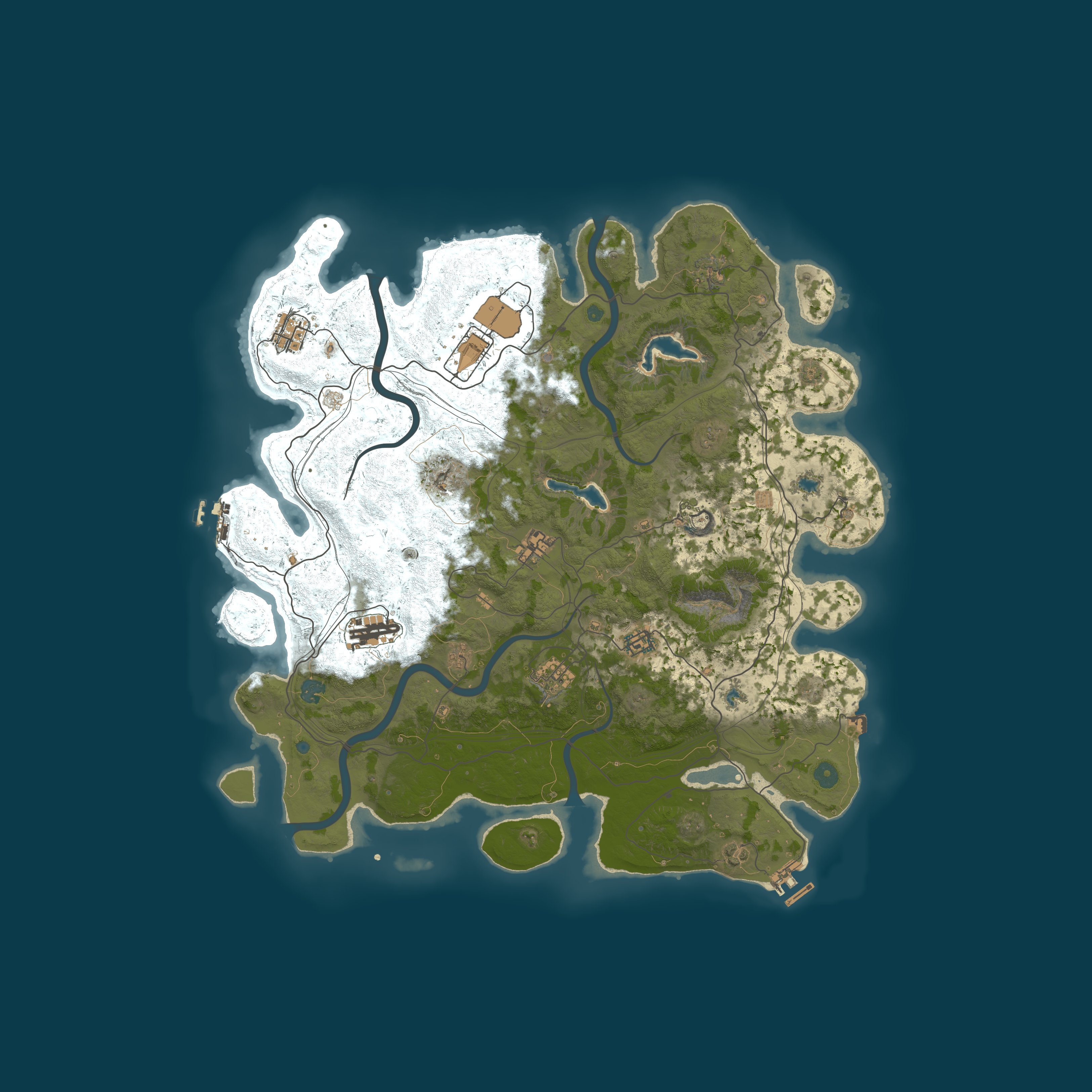 Map for NOOBIES NO KILLING RAIDING NO DECAY MONTHLY
