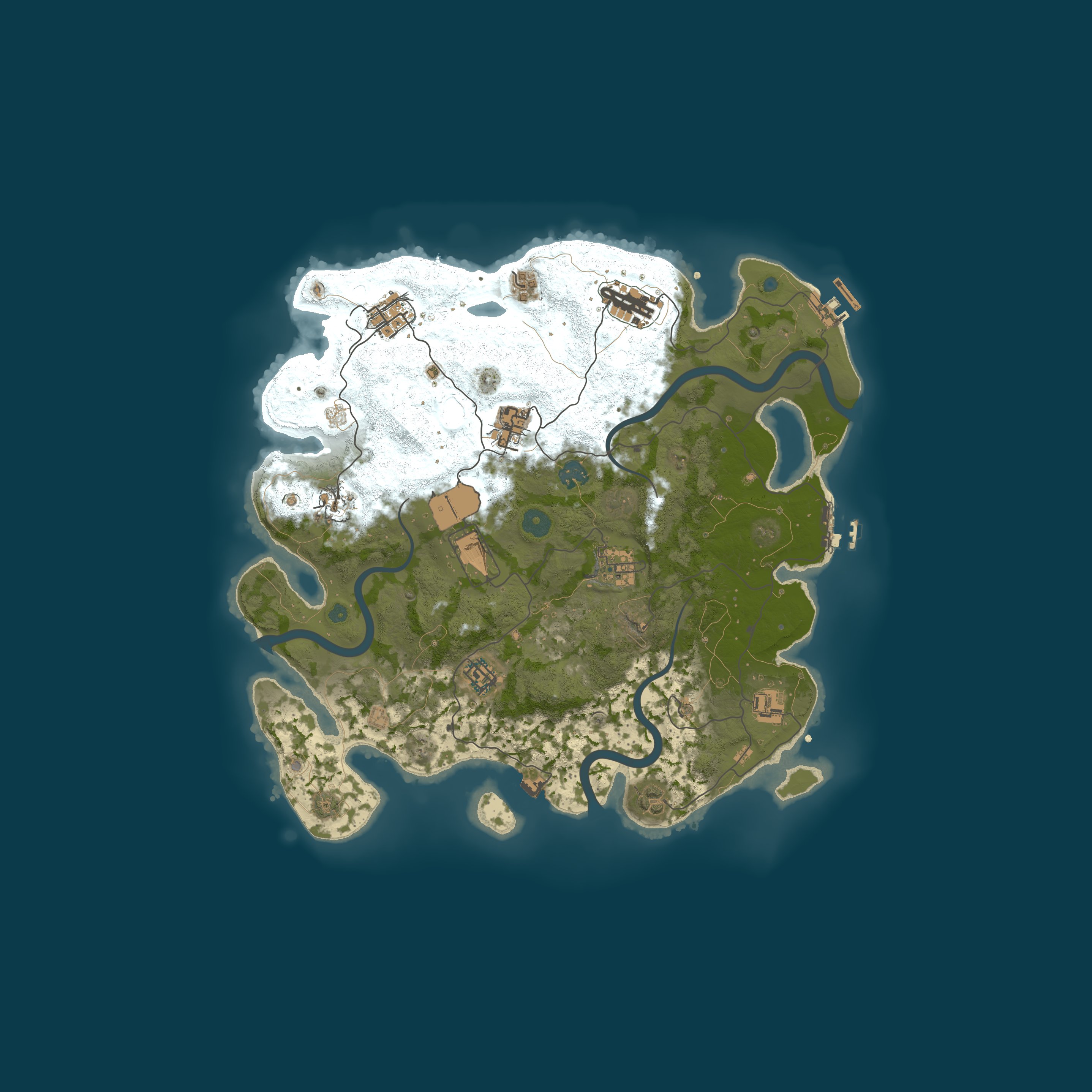 Map for Primal Earth PvE | Hardcore Progression | Rock to AK