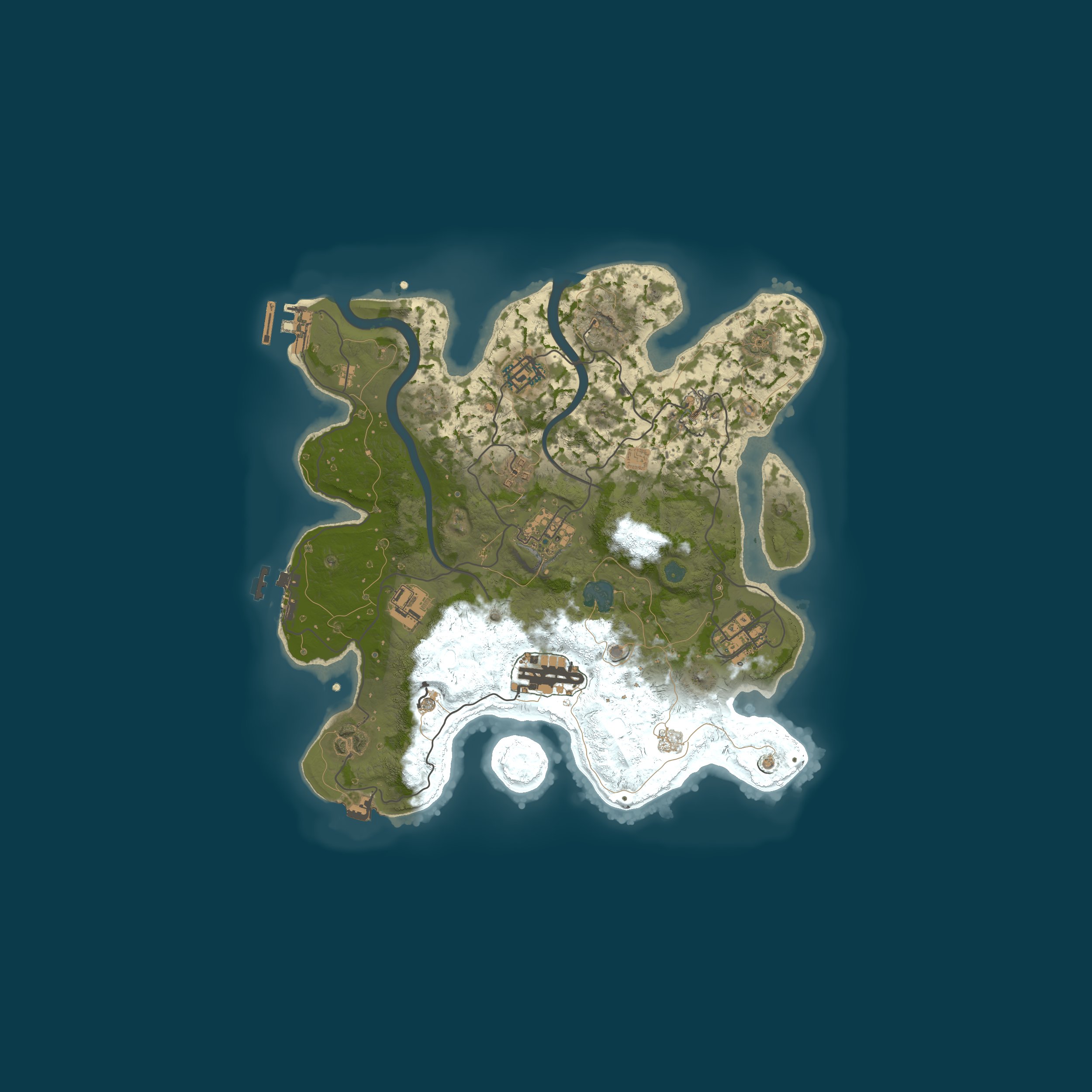 VeecaMC-Private — Procedural map 3000, seed 9327