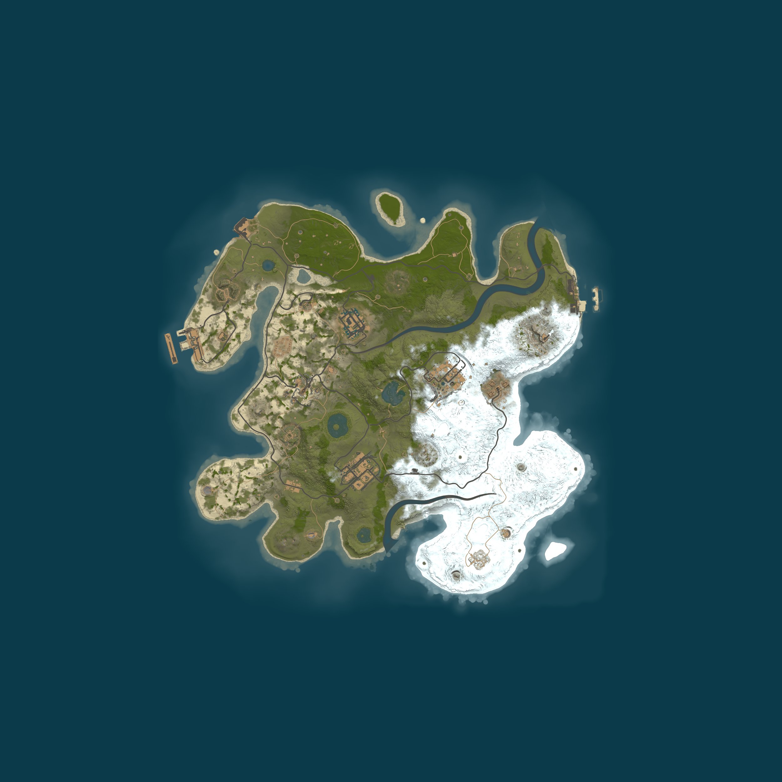 Map for Booty Bandits (o) The FOUNDATION