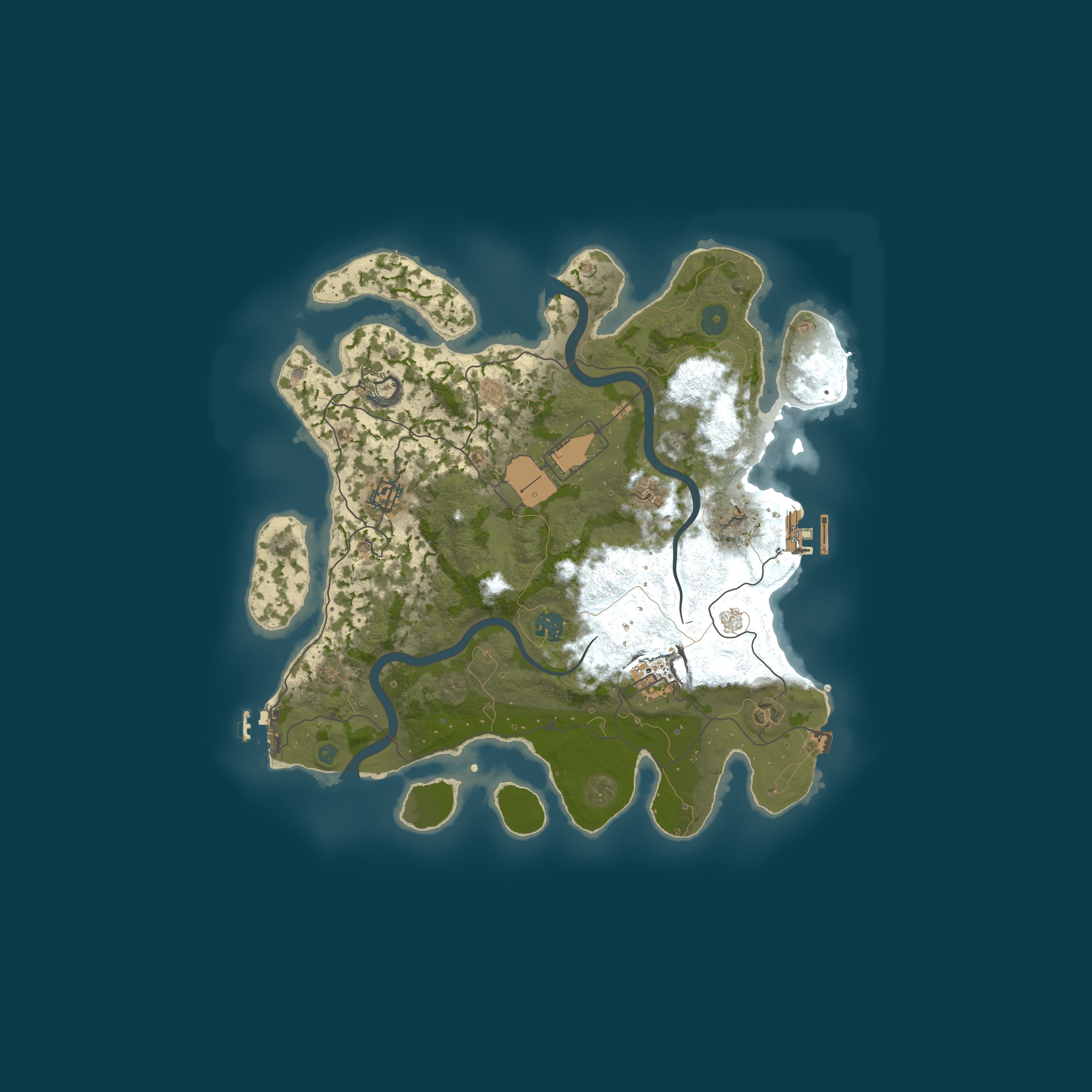 Карта сервера