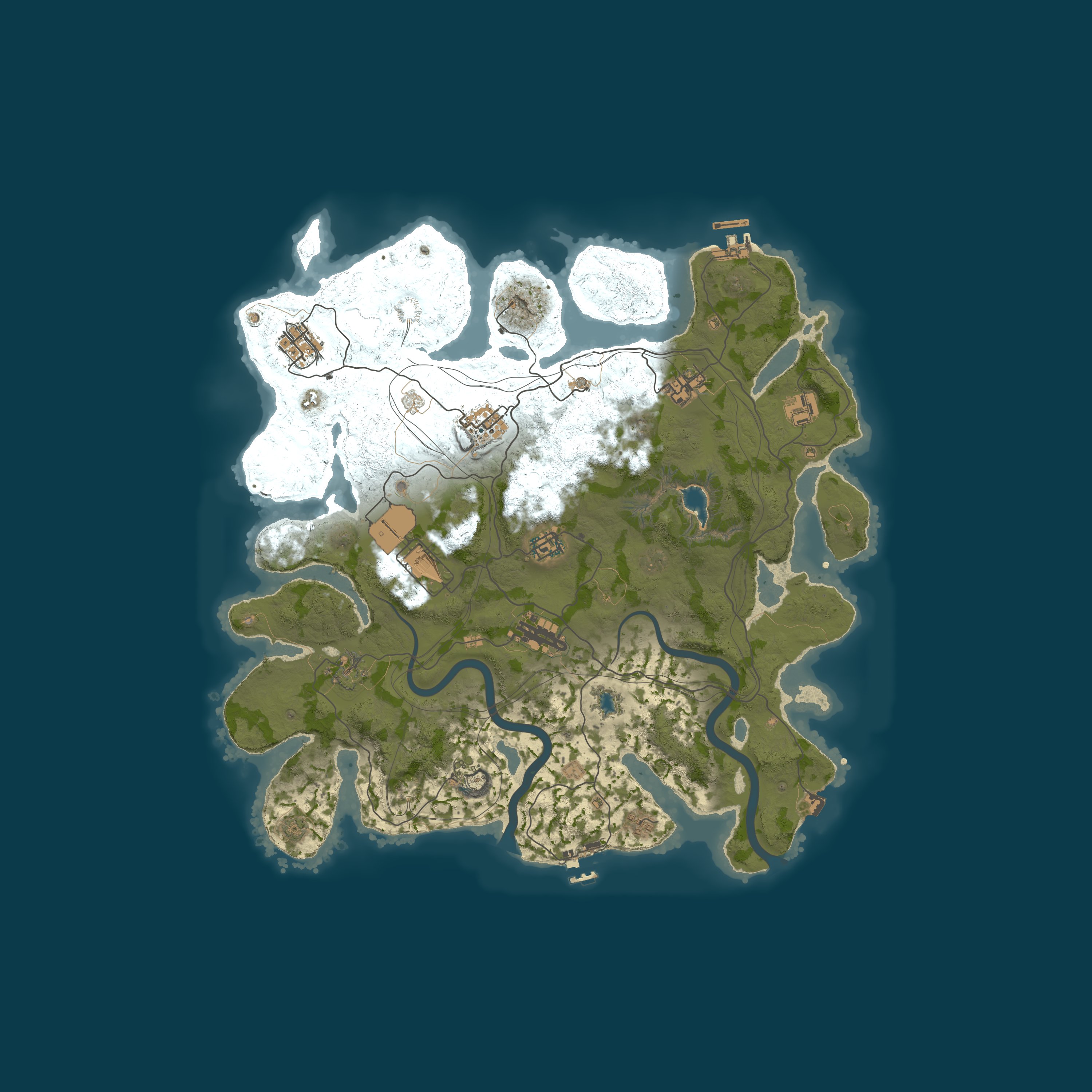 Map for HollowServers.co 3x Solo/Duo |LootX3|Shared BPs