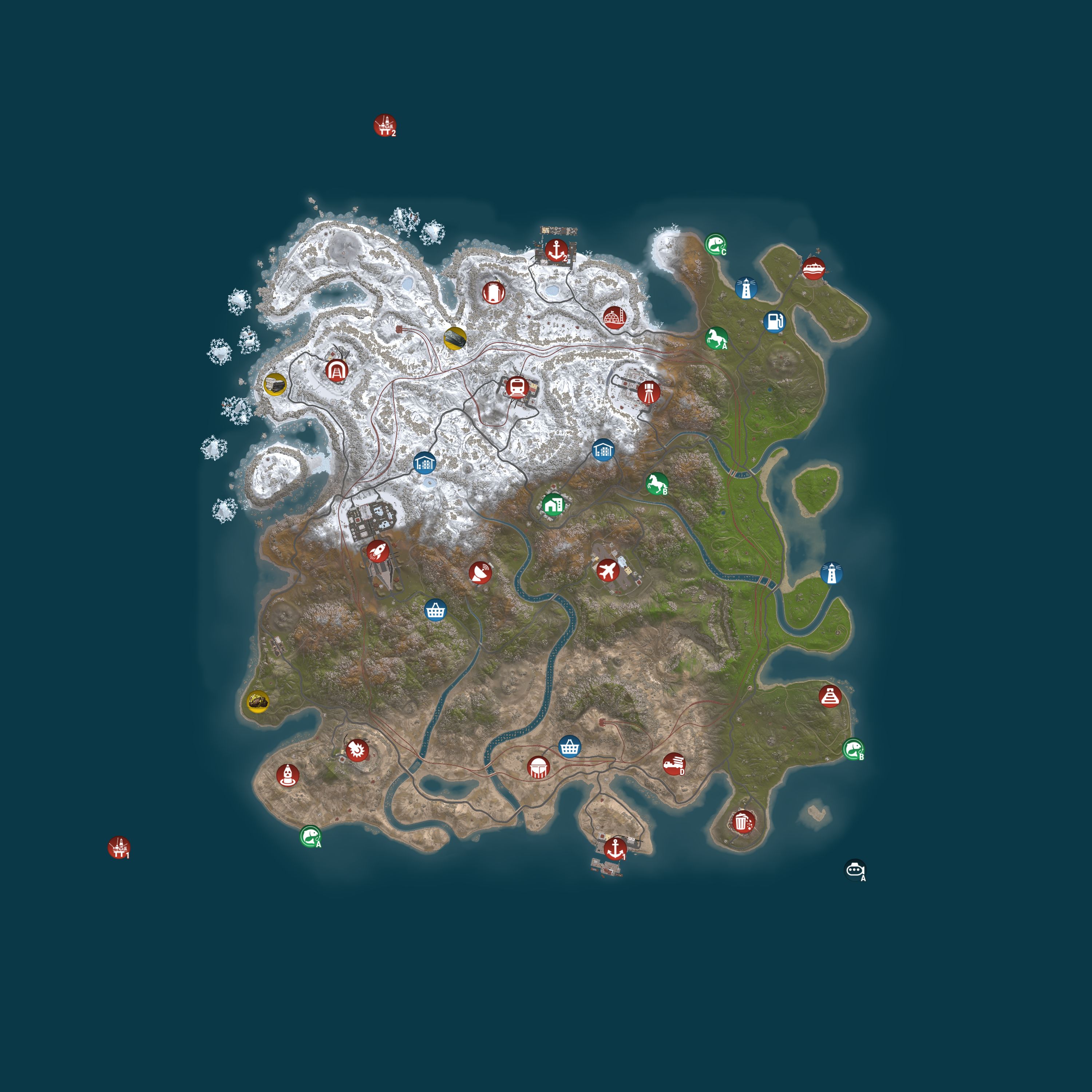Map for Magic Rust #11 — Modded 2x (Solo/Duo/Trio) | Baйп 11.05