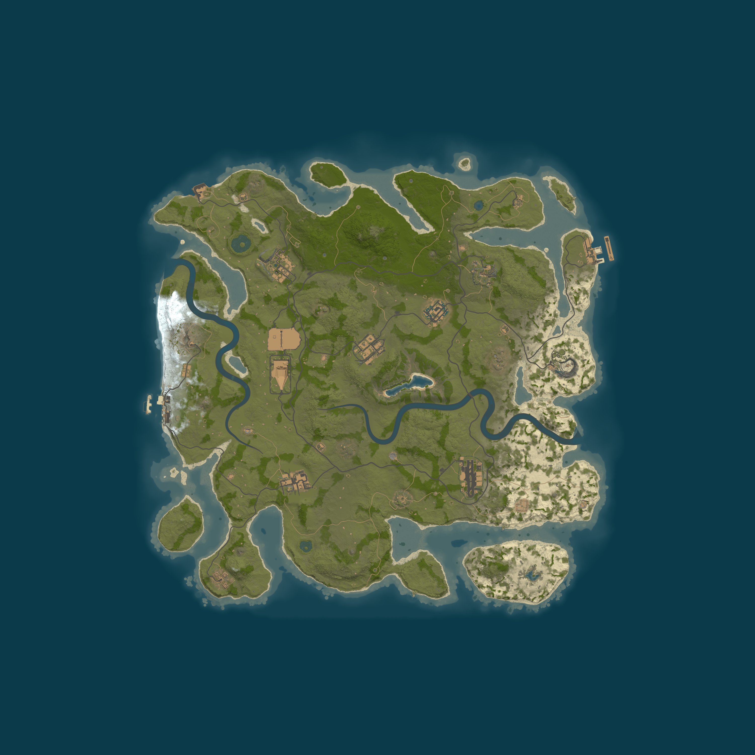 Rust map 4000/1337