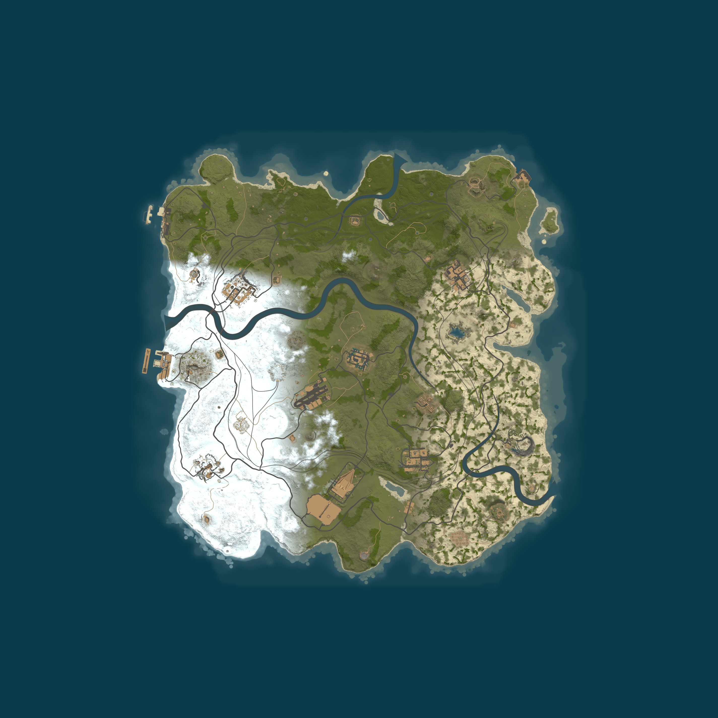 Map for WARBANDITS.GG 3X Monthly |Solo/Duo/Trio/Quad|Shared BPs|