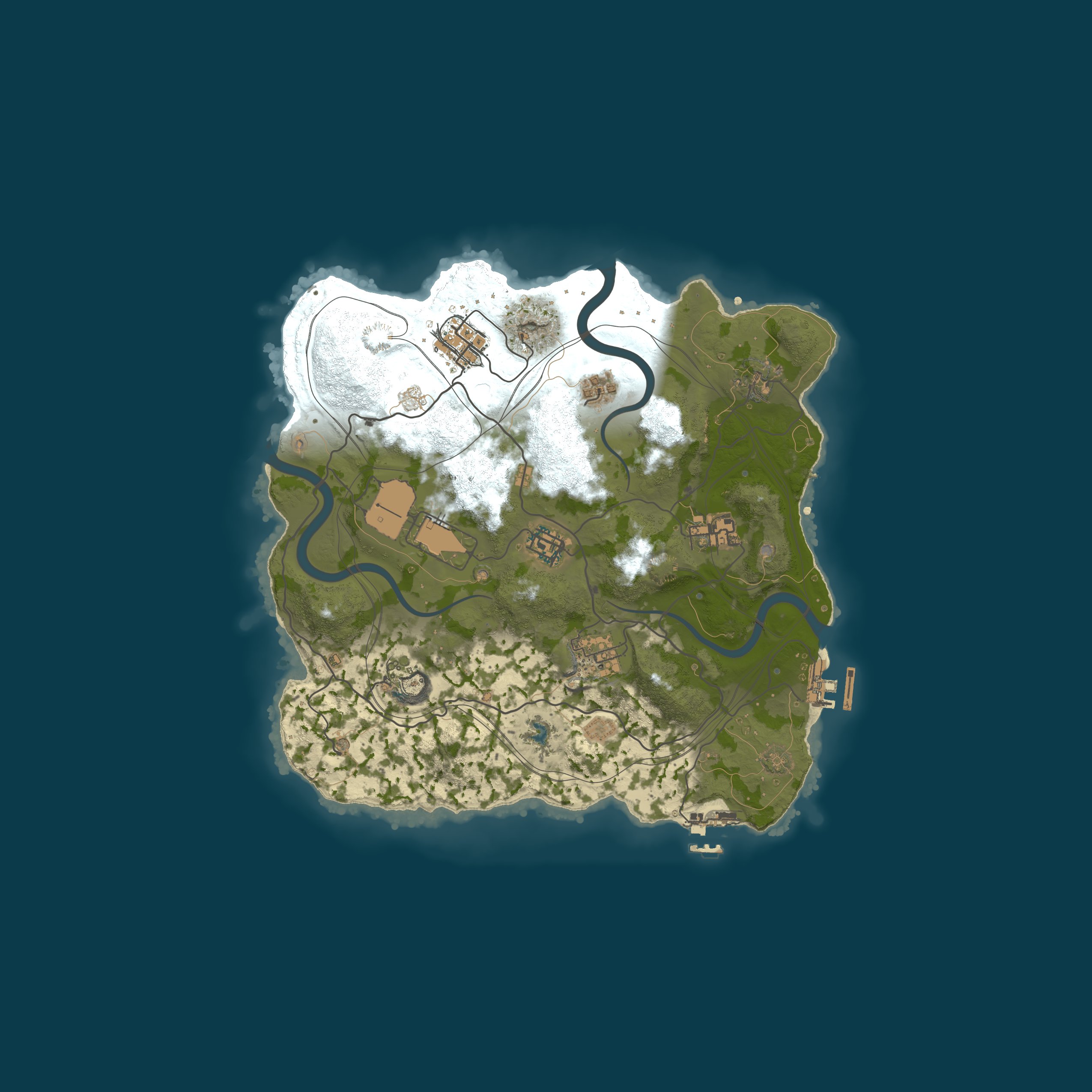 Map for RustyNoobs | Solo only | No BP Wipe | Vanilla Monthly